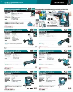Vista previa de Makita - Catálogo, nuevo folleto de la tienda, válido en México a partir del 04.09.2025 | Página: 67