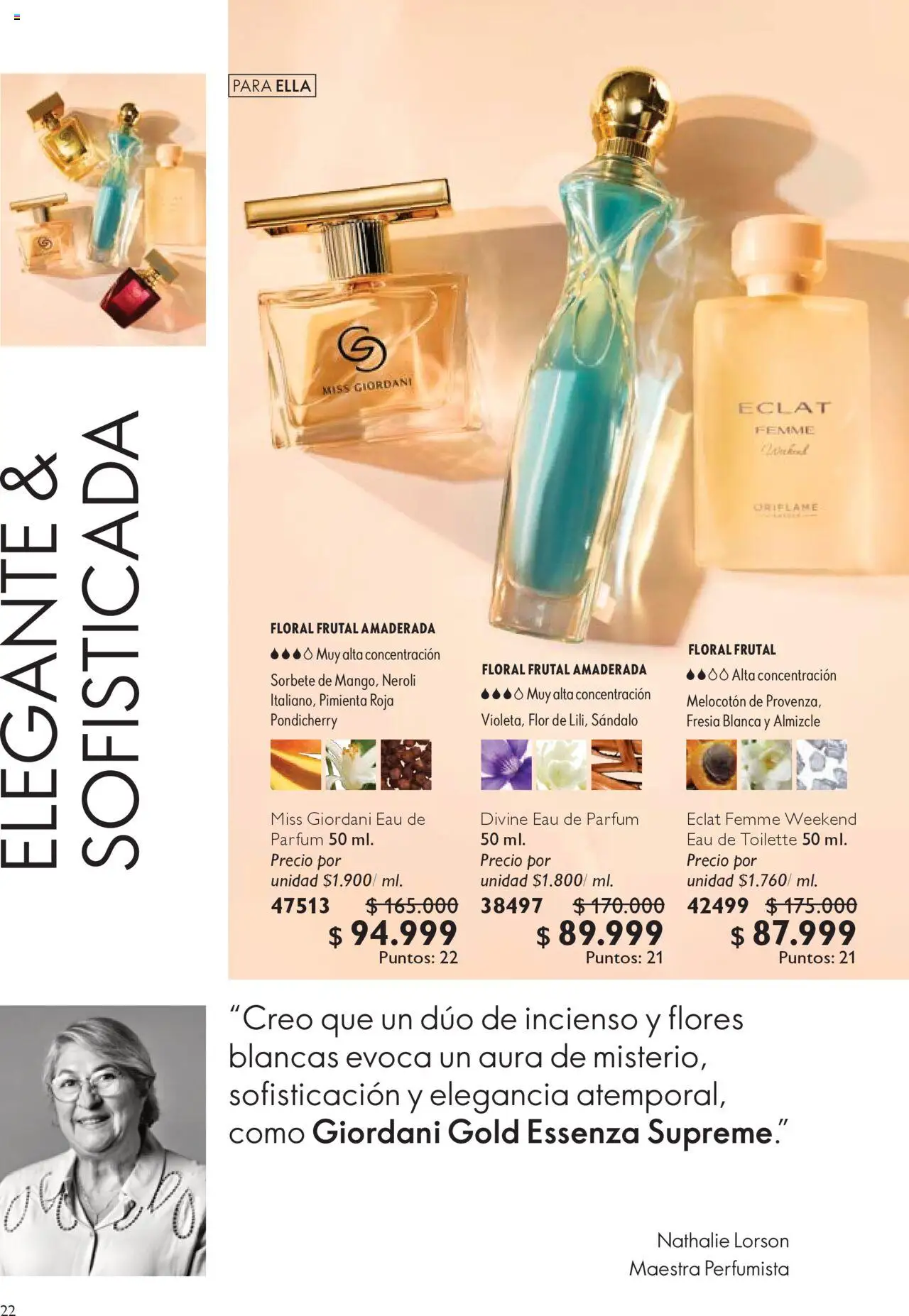 Oriflame revista - valida desde el 13.09.2025 | Página: 22