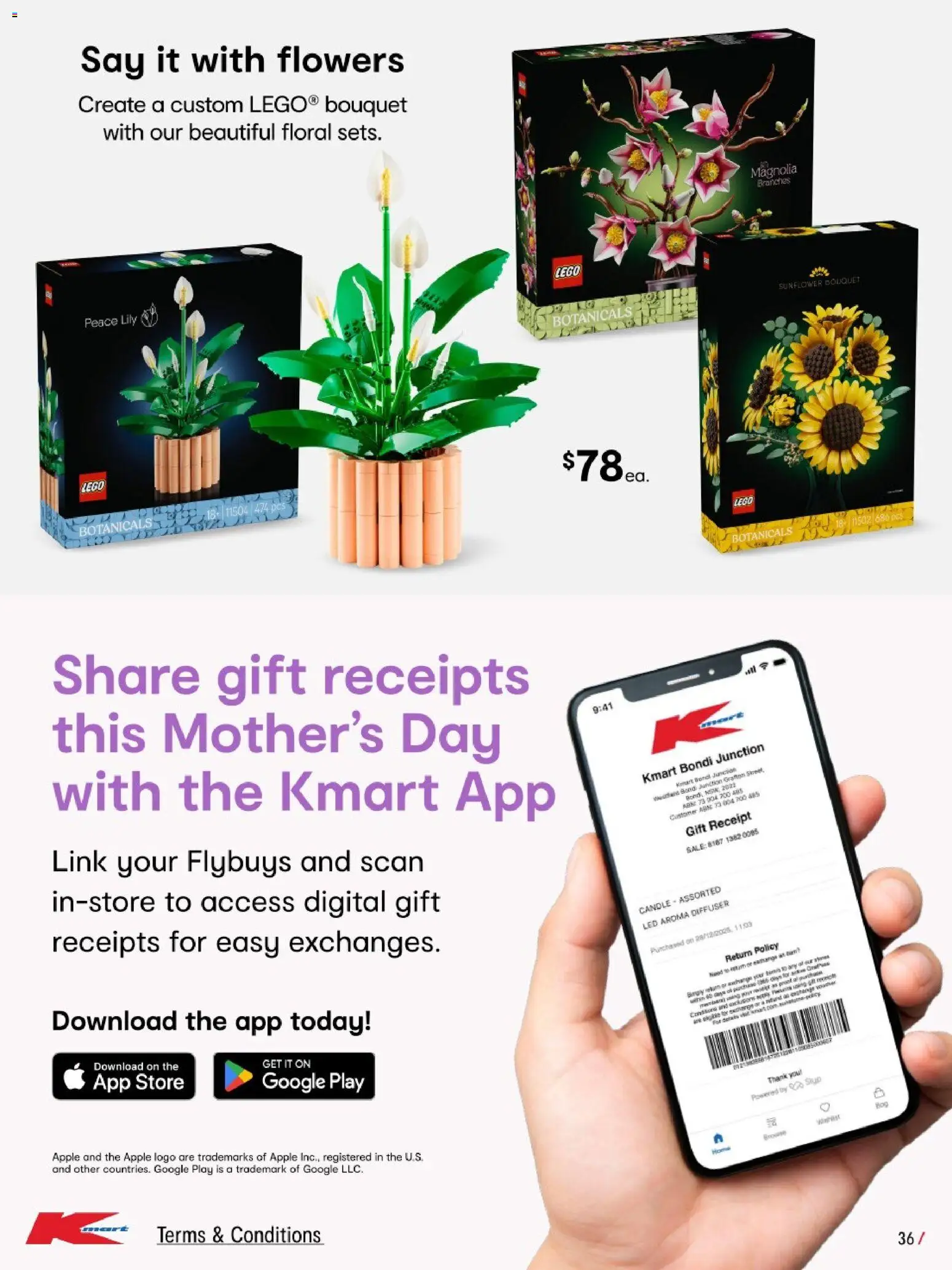 Kmart catalogue - valid from 16.04.2026 | Page: 36 | Products: Floral, Candle, Digital