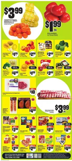 FreshCo flyer valid from 10.07.2025 | Page: 3 | Products: Cheese, Bread, Chicken, Apples