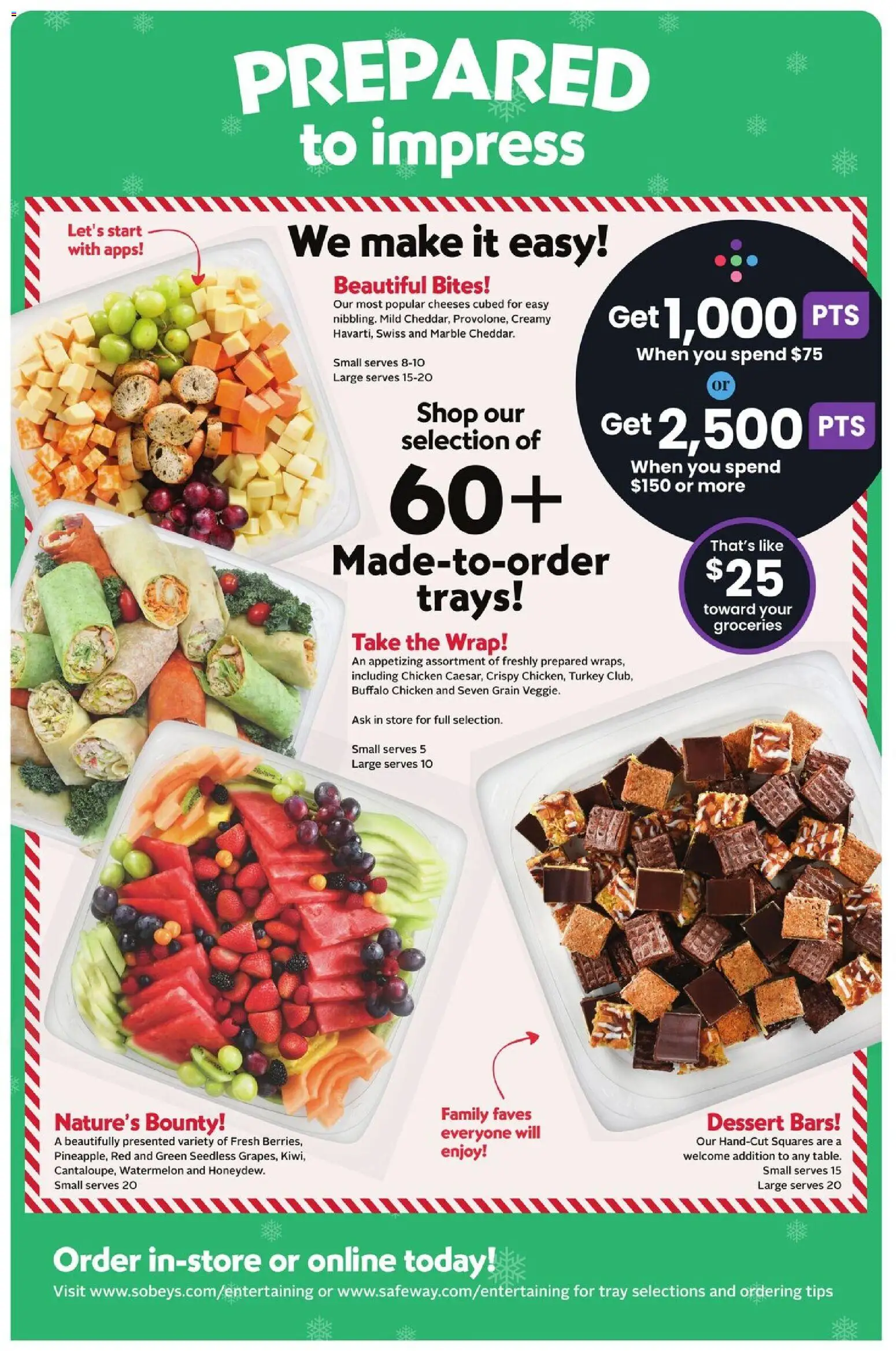 Safeway flyer valid from 08.01.2026 | Page: 14 | Products: Turkey, Table, Chicken
