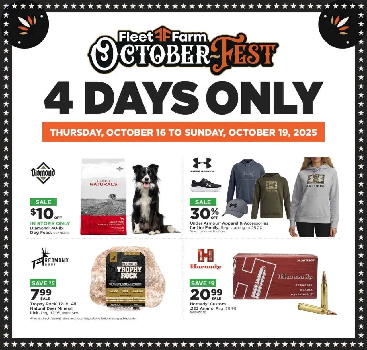 Mills Fleet Farm Octoberfest 3 Days Only Deals - valid from 16.10.2025 | Page: 1 | Products: Rice