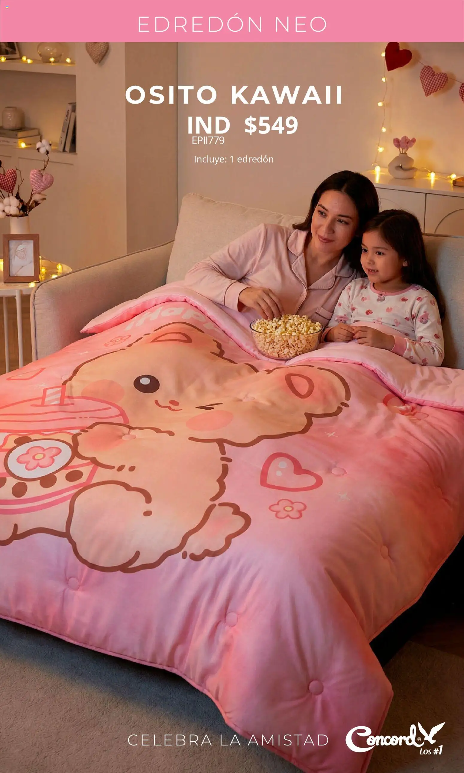 Nuevas ofertas de Colchas Concord válidas en toda la República Mexicana desde el 01.02.2026. ¡Encuentra las mejores ofertas en Colchas Concord catálogo San Valentín! | Página: 4