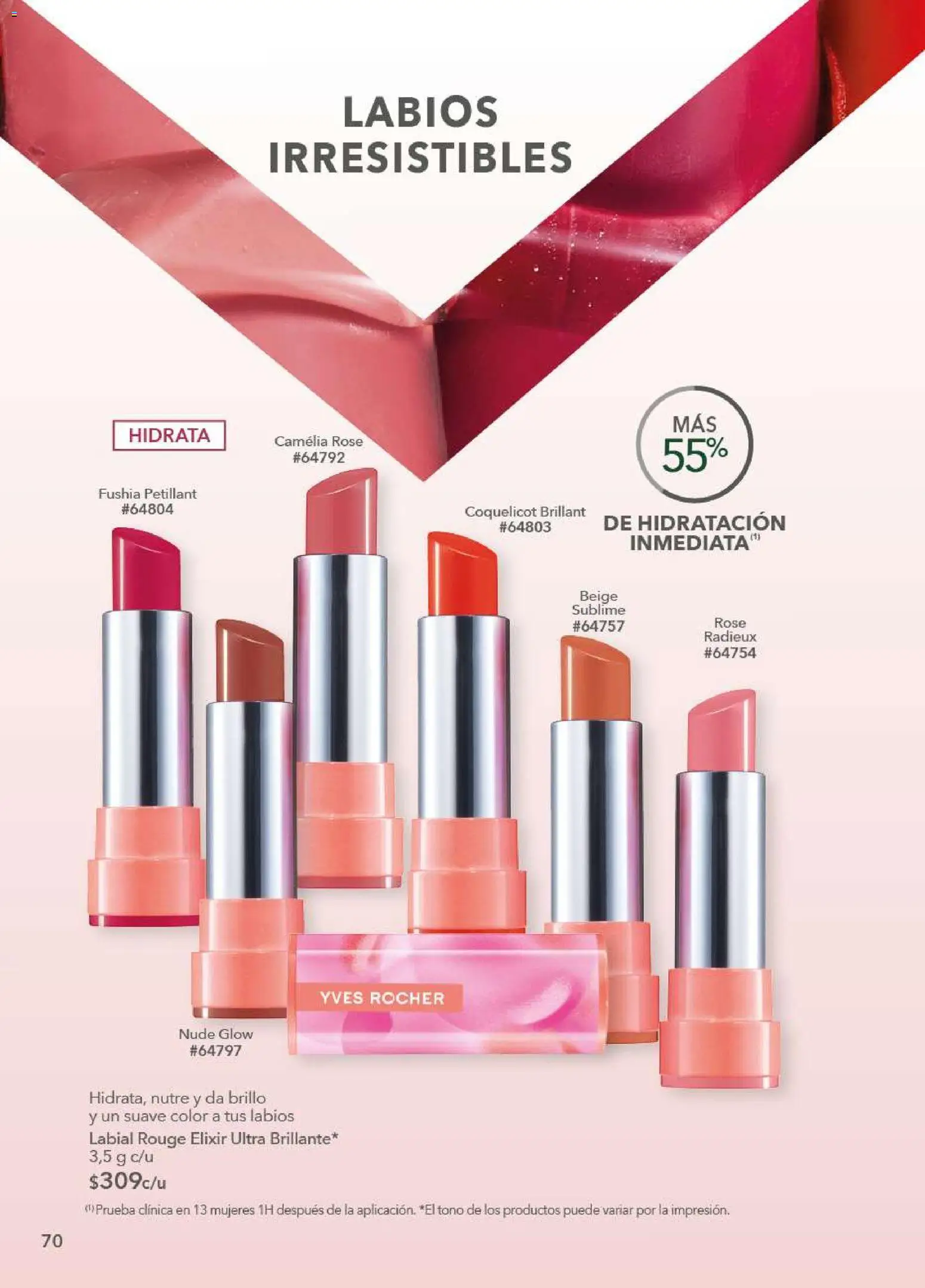 Nuevas ofertas de Yves Rocher válidas en toda la República Mexicana desde el 09.12.2025. ¡Encuentra las mejores ofertas en Yves Rocher campaña 17 2025! | Página: 70 | Productos: Brillo