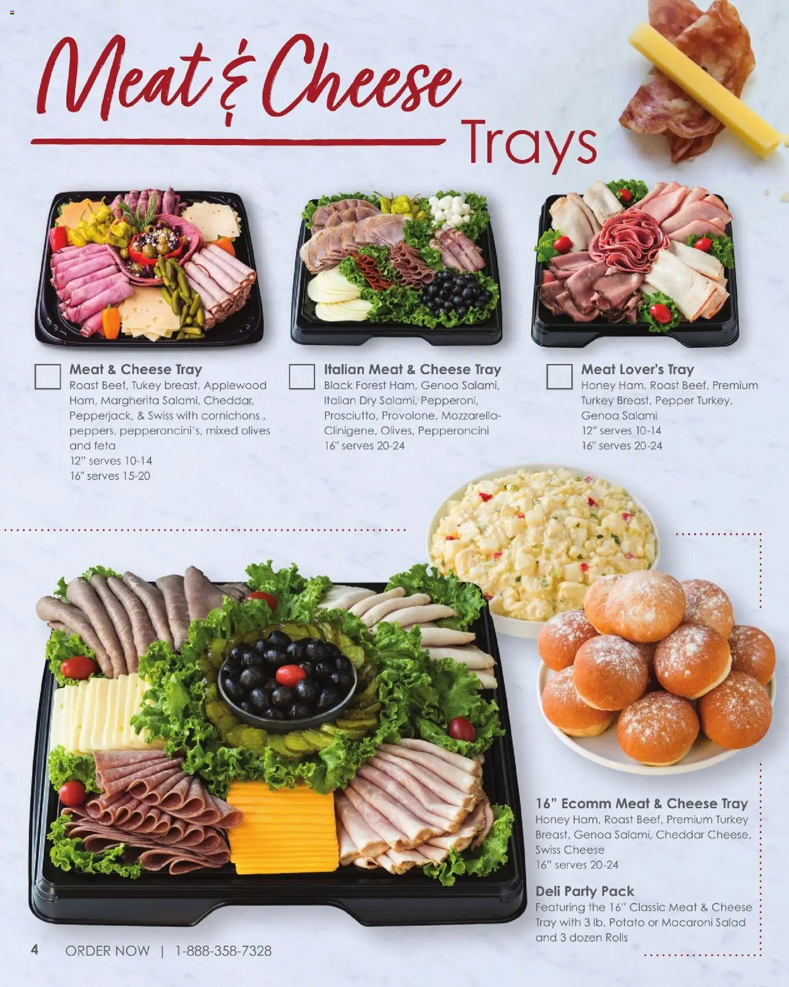 Albertsons Entertaining Guide - valid from 19.11.2025 | Page: 6 | Products: Cheese, Salami, Salad, Pepper