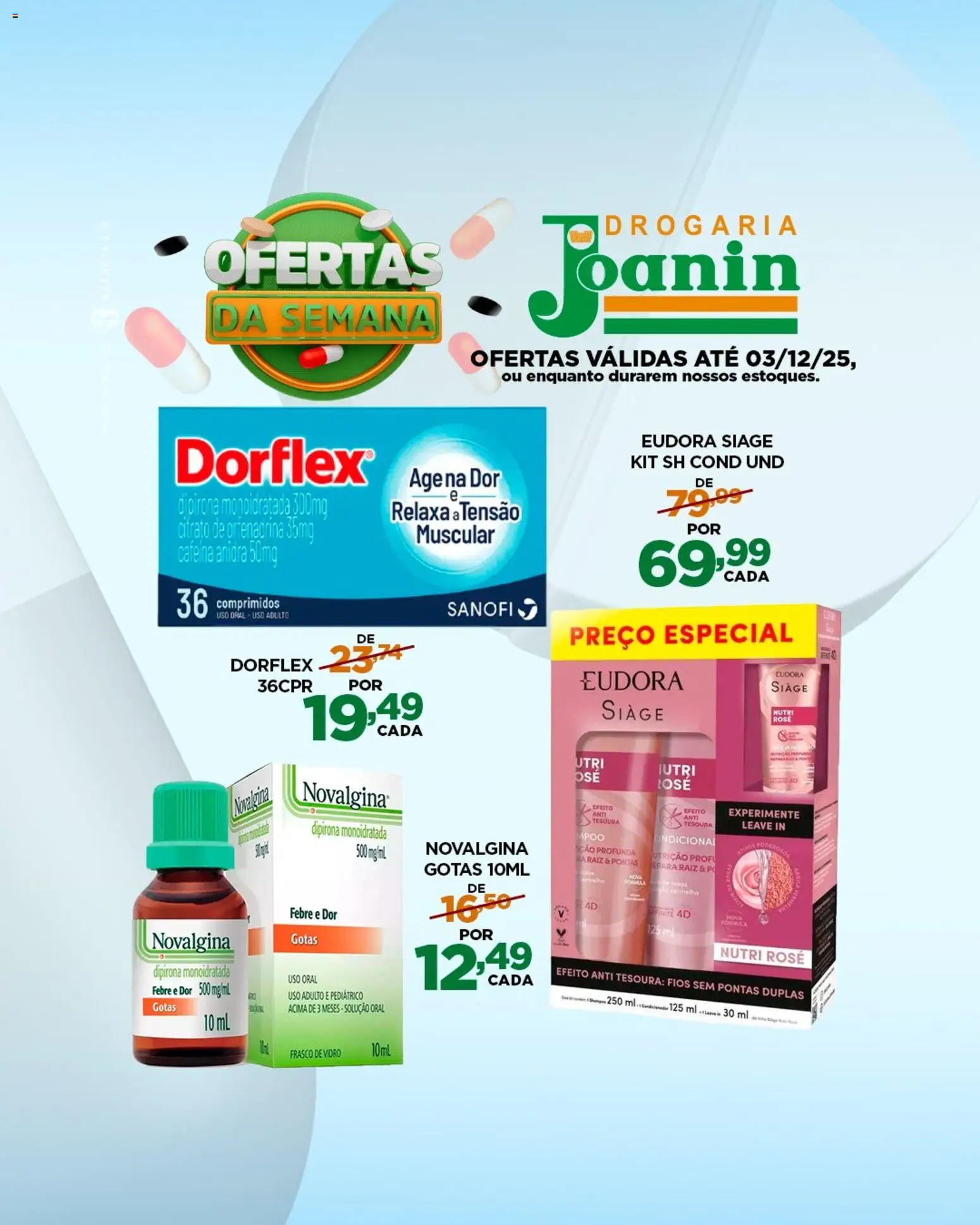 Supermercados Joanin Folheto - válido de 03.11.2025 | Página: 4 | Produtos: Pó, Tesoura