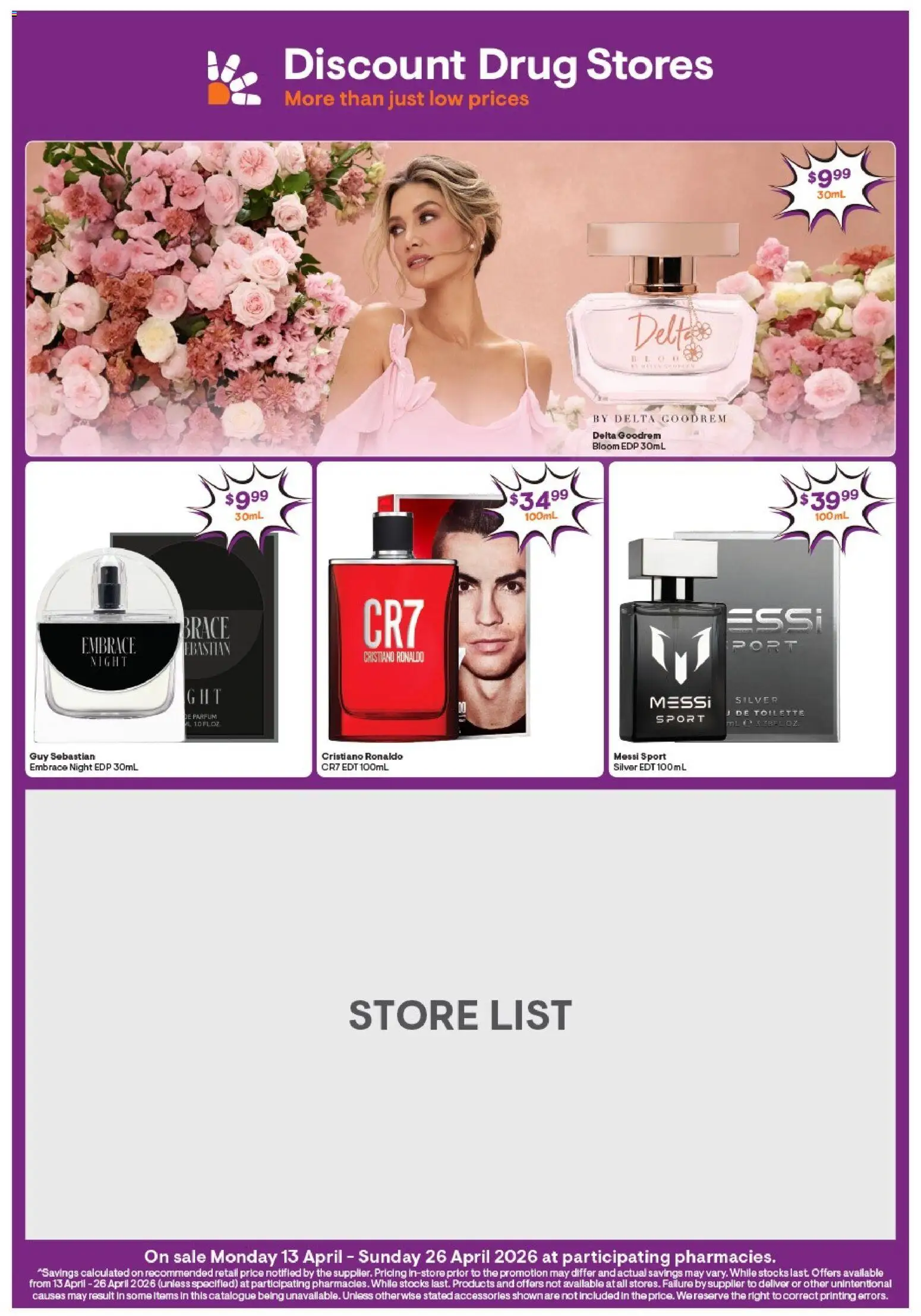 Discount Drug Stores catalogue - valid from 13.04.2026 | Page: 24 | Products: Toilet, Door, Fragrance, Bed