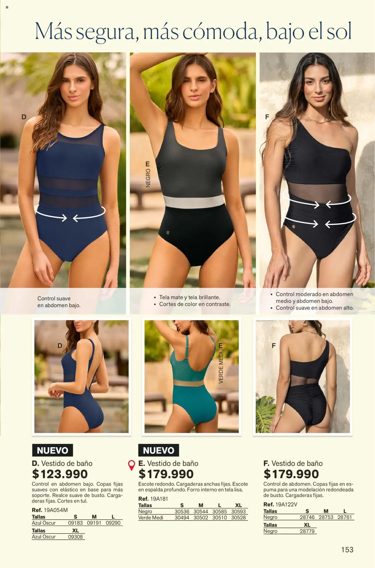 Leonisa revista - valida desde el 01.09.2025 | Página: 153 | Productos: Baño, Vestido, Vestido de baño
