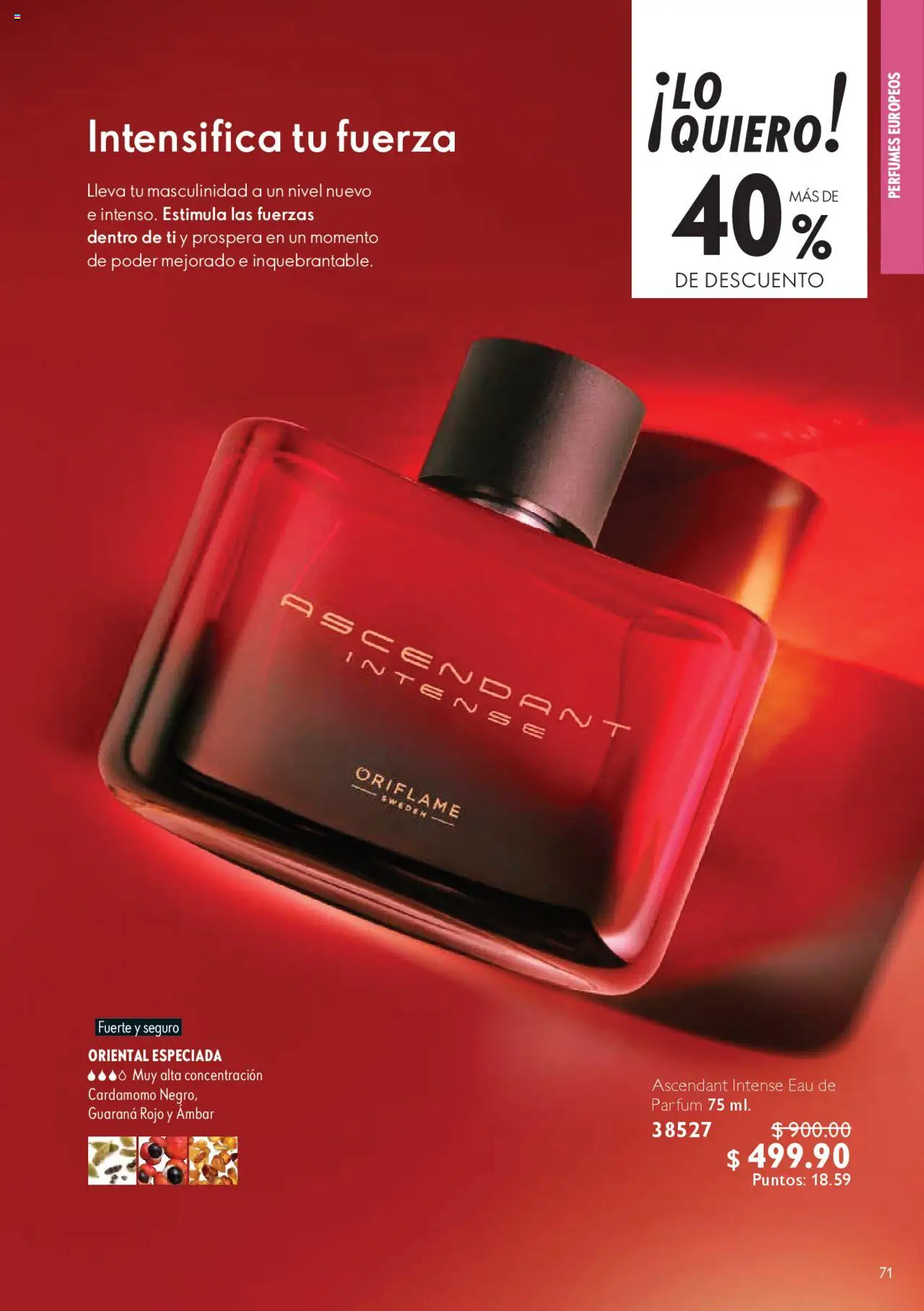 Nuevas ofertas de Oriflame válidas en toda la República Mexicana desde el 04.10.2025. ¡Encuentra las mejores ofertas en Oriflame - Campaña 14 2025! | Página: 71