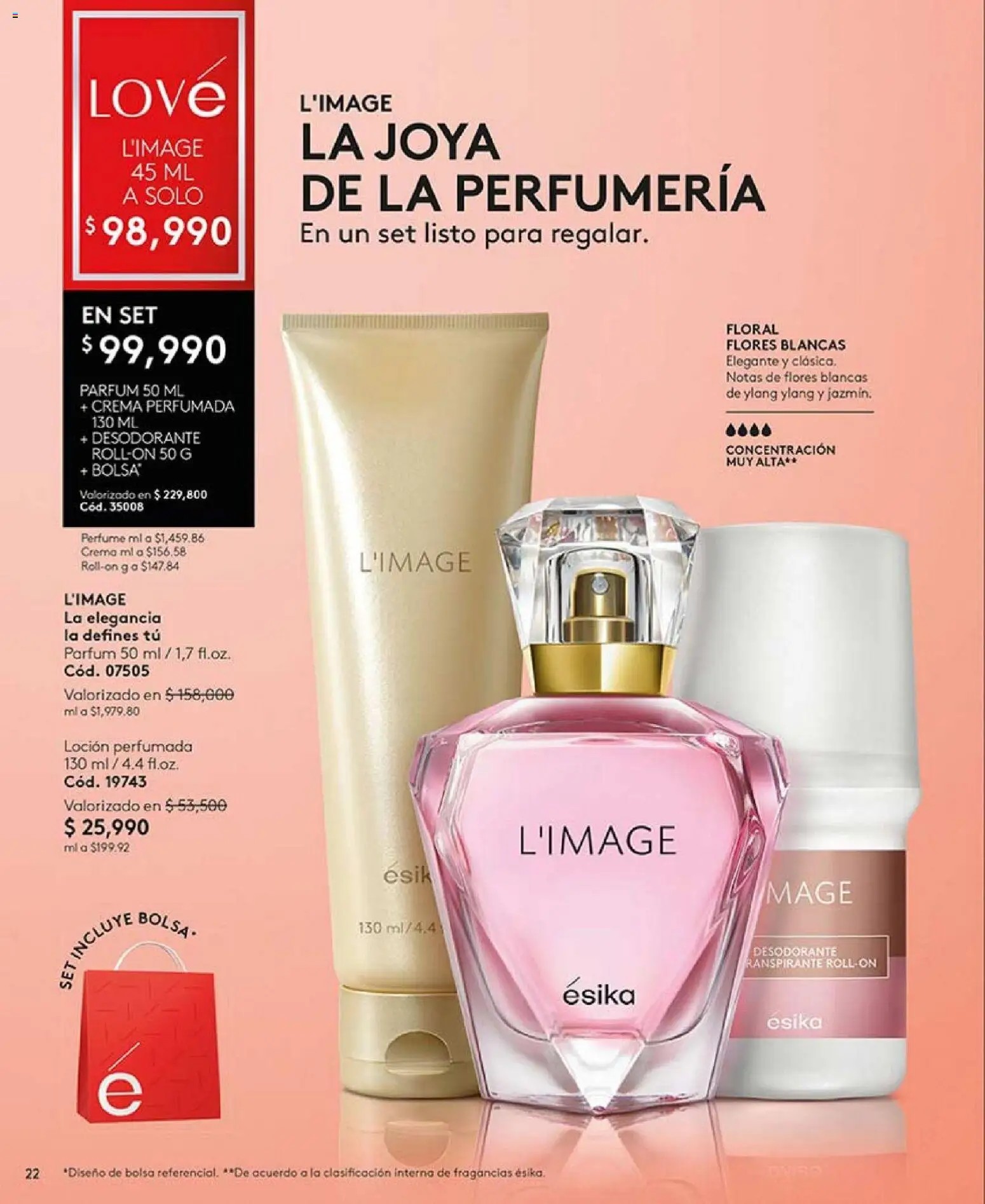 Ésika revista - valida desde el 01.03.2026 | Página: 21 | Productos: Bolsa, Loción, Perfume, Desodorante
