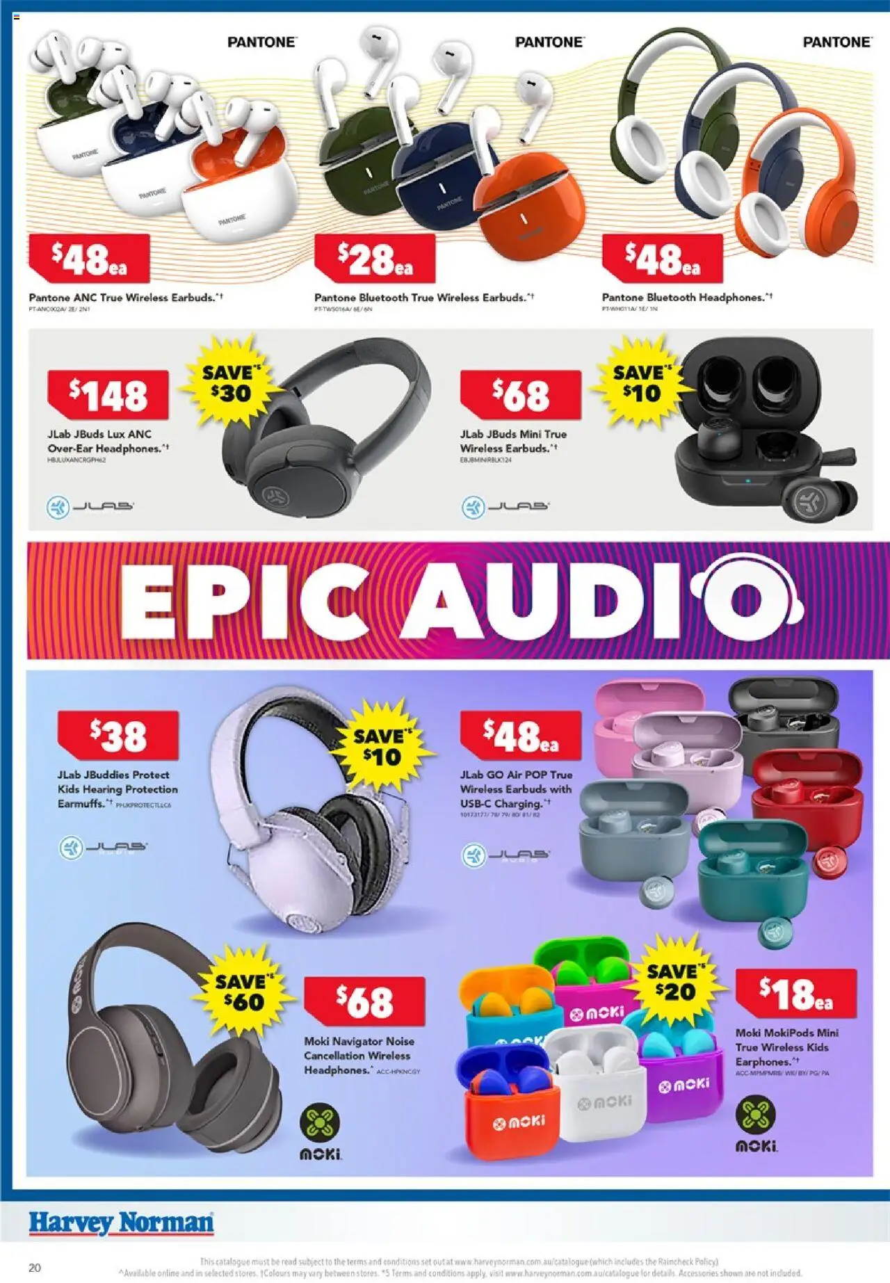 Harvey Norman catalogue - valid from 02.08.2025 | Page: 20 | Products: Accessories, Earphones, Audio