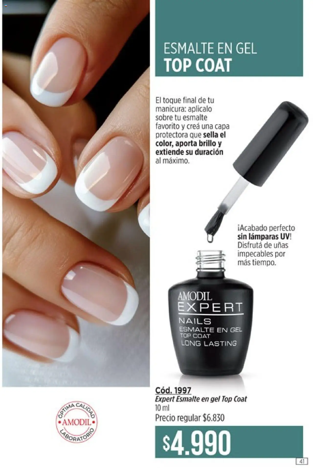 Catálogo Amodil Campaña 11 │ válido desde el 13.06.2025 | Página: 41 | Productos: Top, Sobre, Brillo