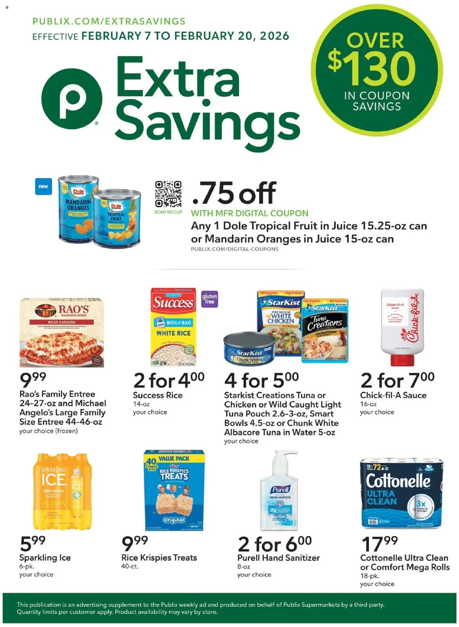 Publix Extra Savings - valid from 07.02.2026 | Page: 1