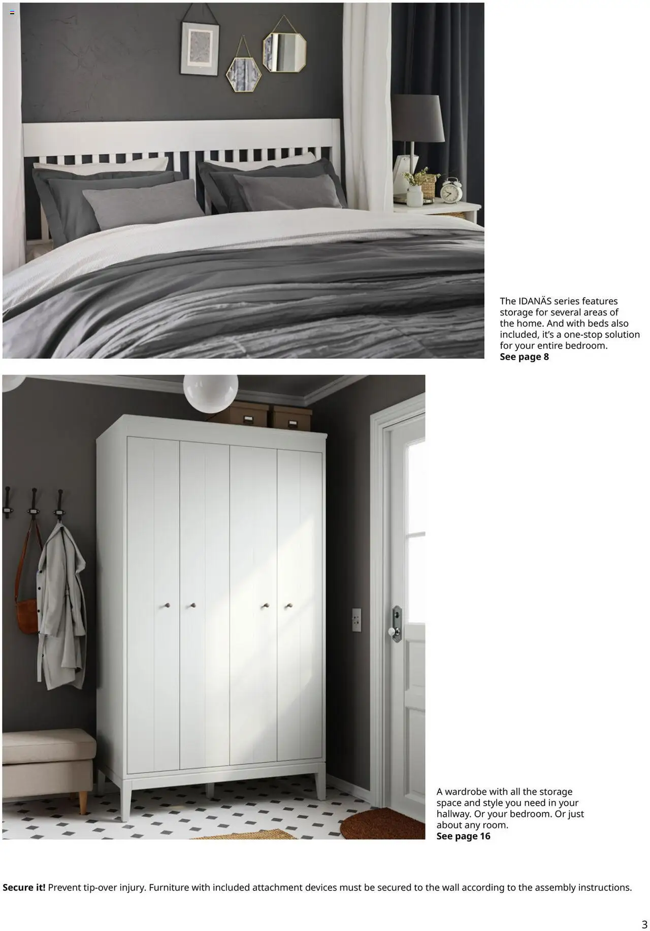 IKEA IDANÄS Series Buying Guide - valid from 01.01.2025 | Page: 3 | Products: Wardrobe