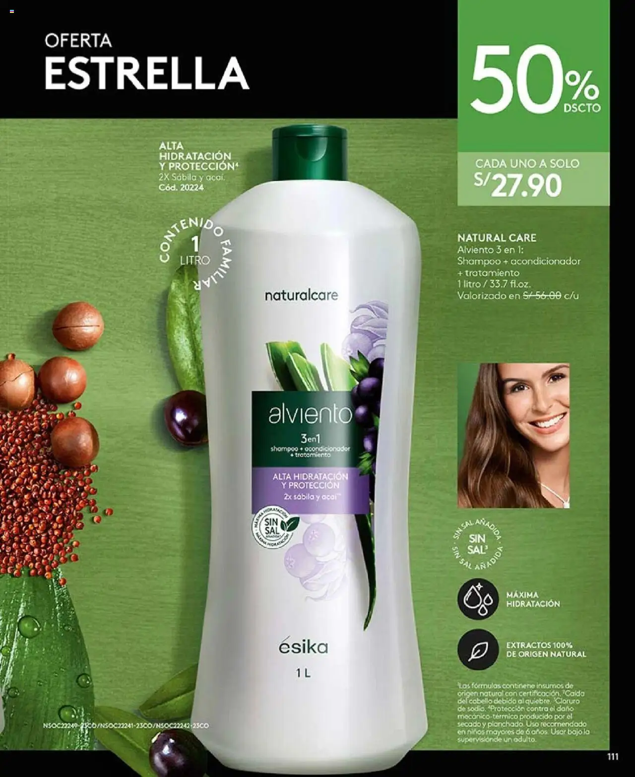Catálogo Ésika válido desde 23.06.2025 | Página: 111 | Productos: Shampoo, Acondicionador