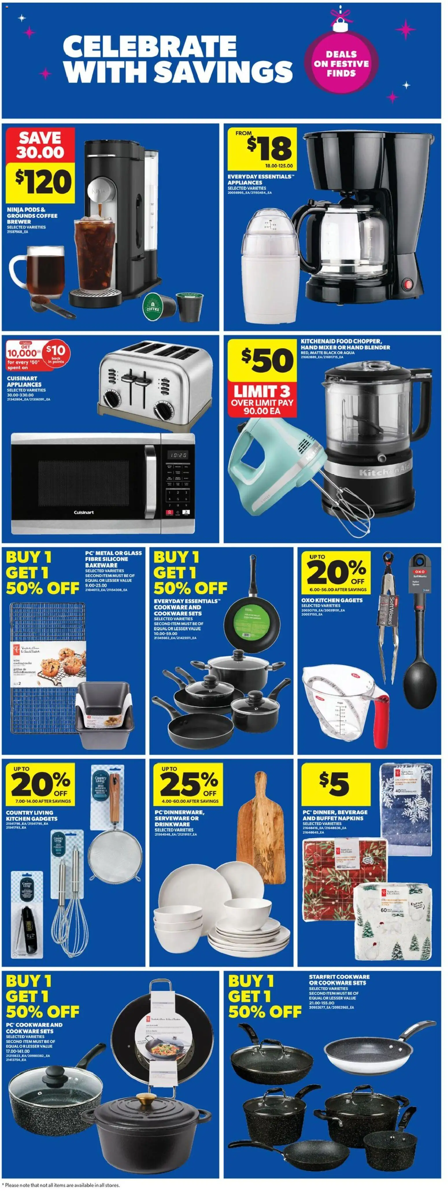 Real Canadian Superstore flyer valid from 18.12.2025 | Page: 28 | Products: PC, Mixer, Coffee