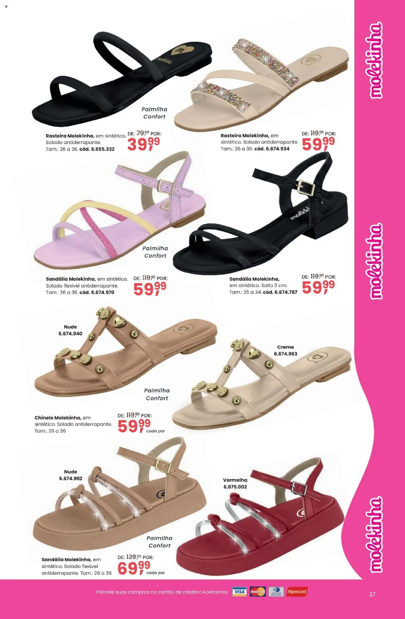 Quatro Estações Folheto - válido de 03.03.2026 | Página: 27 | Produtos: Creme, Palmilha