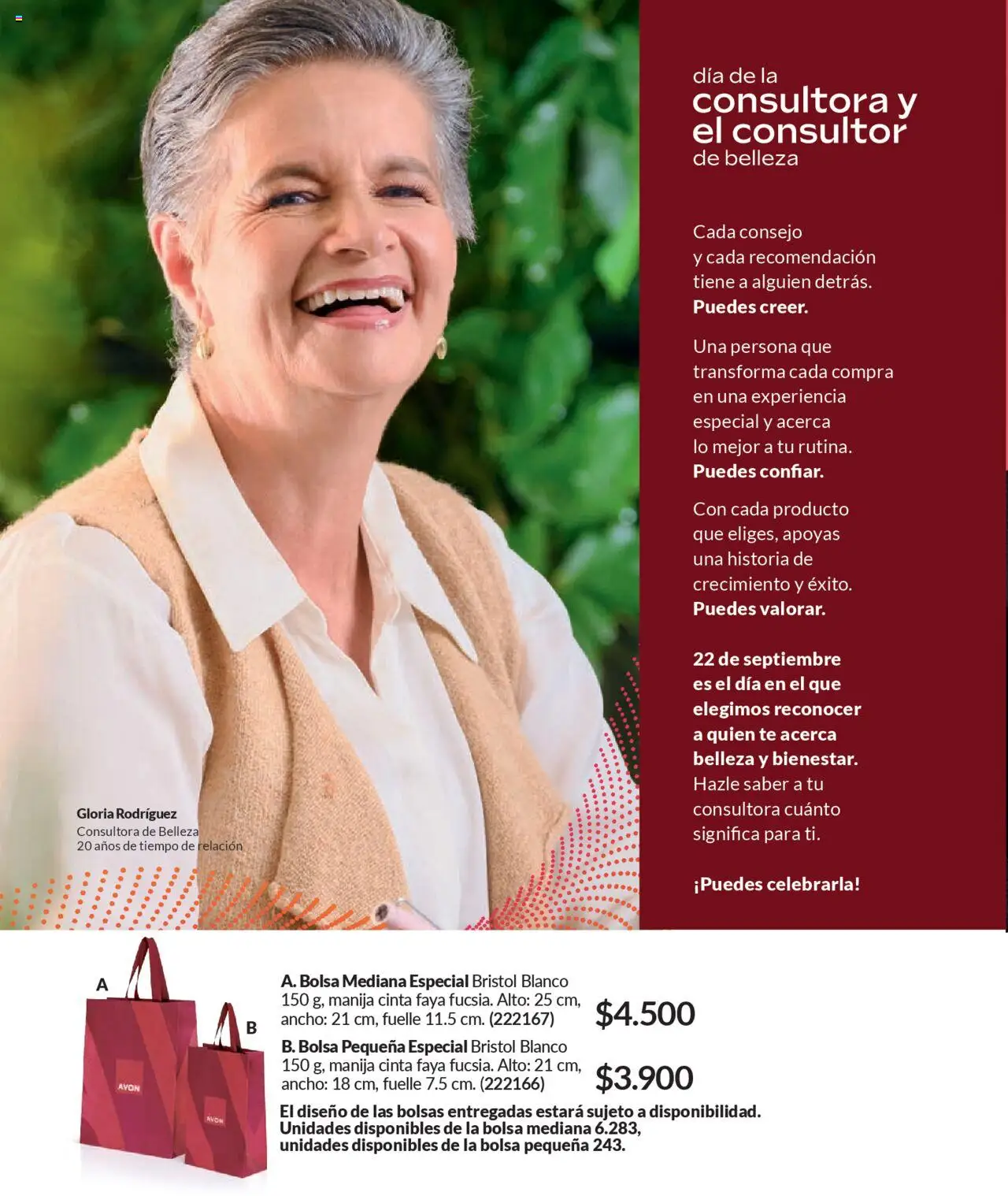 Avon revista - valida desde el 12.09.2025 | Página: 6 | Productos: Té, Bolsa, Cinta