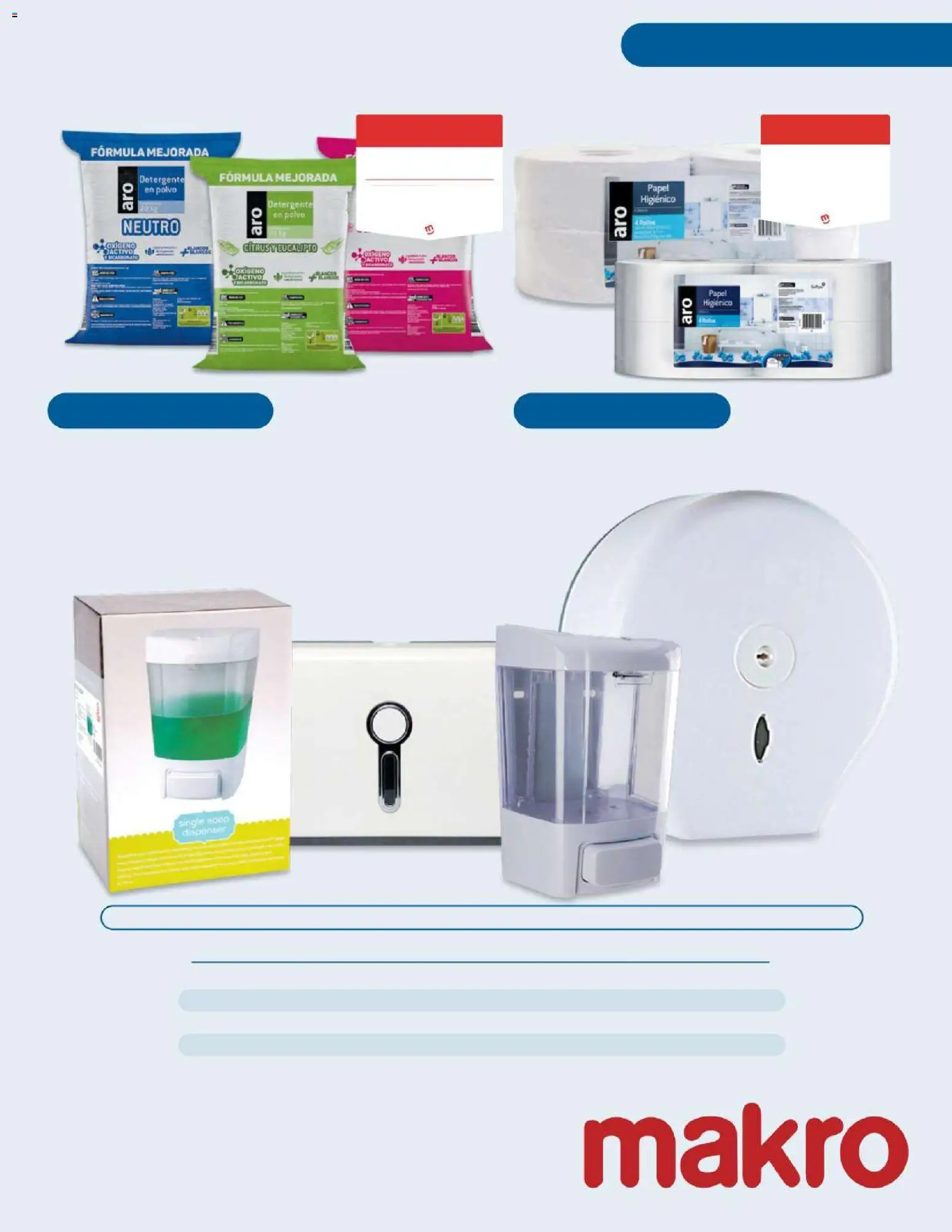 Makro revista - valida desde el 26.02.2026 | Página: 29 | Productos: Polvo, Detergente, Papel higiénico