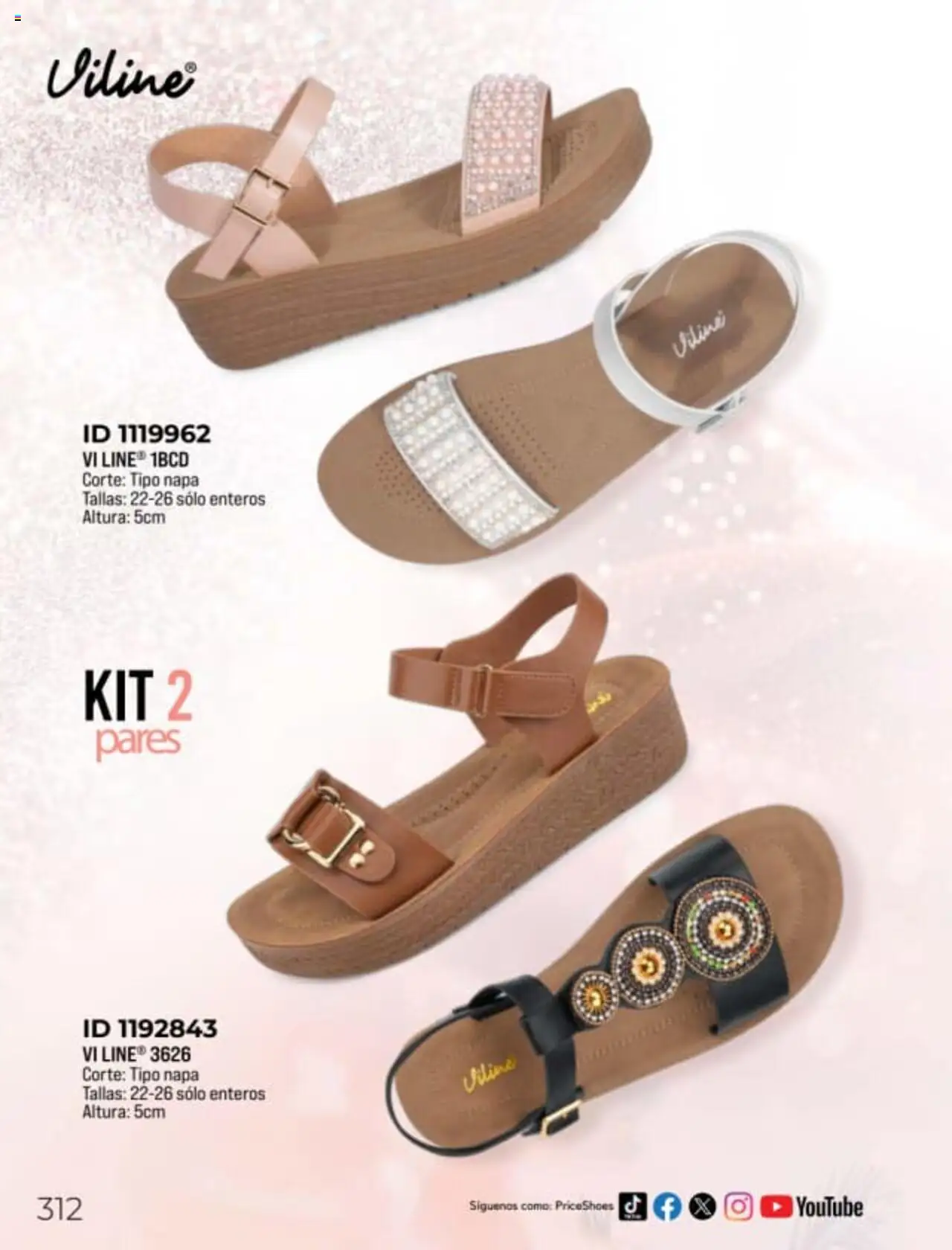 Nuevas ofertas de Price Shoes válidas en toda la República Mexicana desde el 27.01.2025. ¡Encuentra las mejores ofertas en Price Shoes catálogo Sandalias! | Página: 312