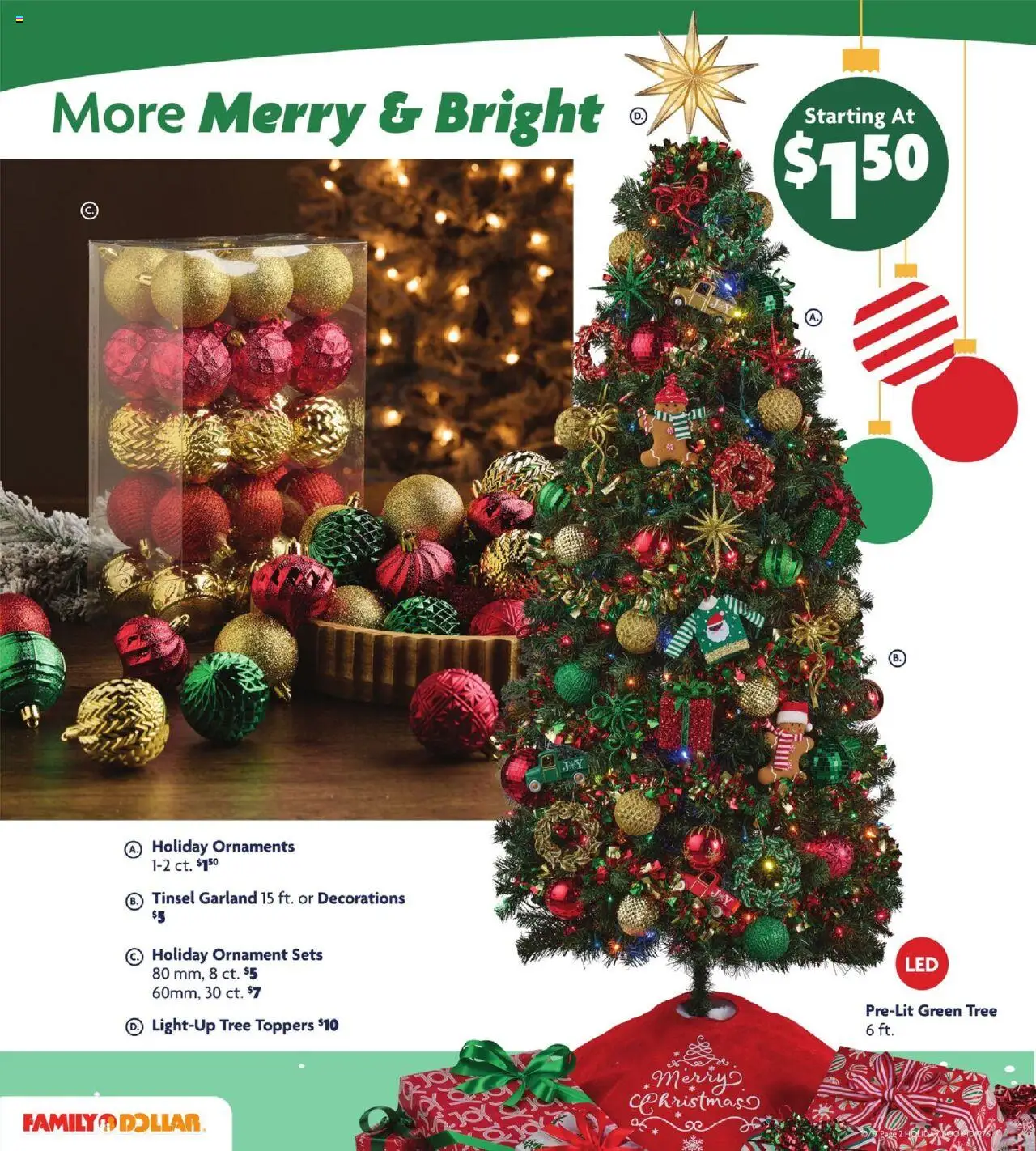 Family Dollar Holiday Book - valid from 17.10.2025 | Page: 8 | Products: Toppers