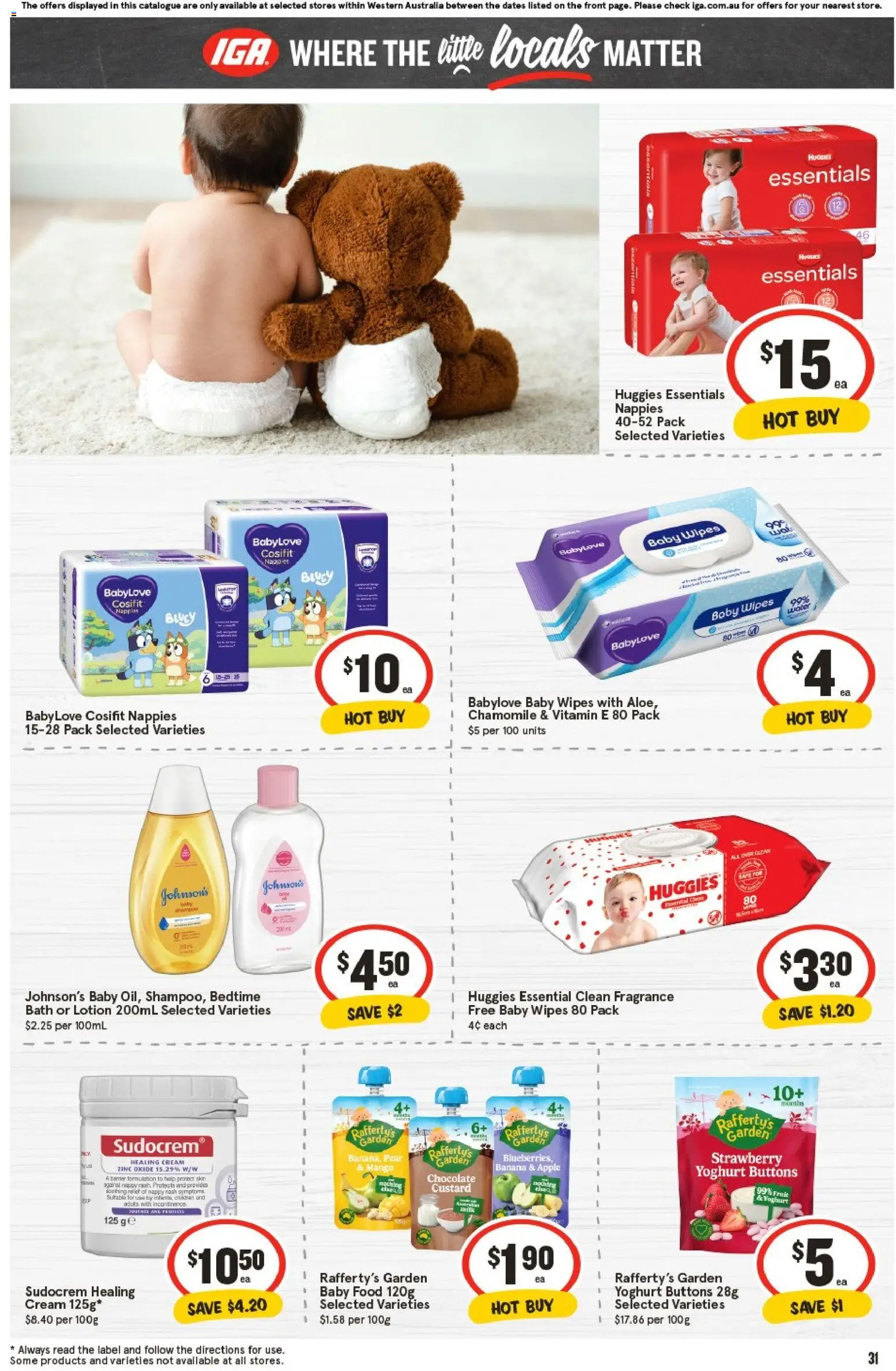 IGA catalogue - valid from 05.11.2025 | Page: 31 | Products: Bath, Yoghurt, Cream, Vitamin