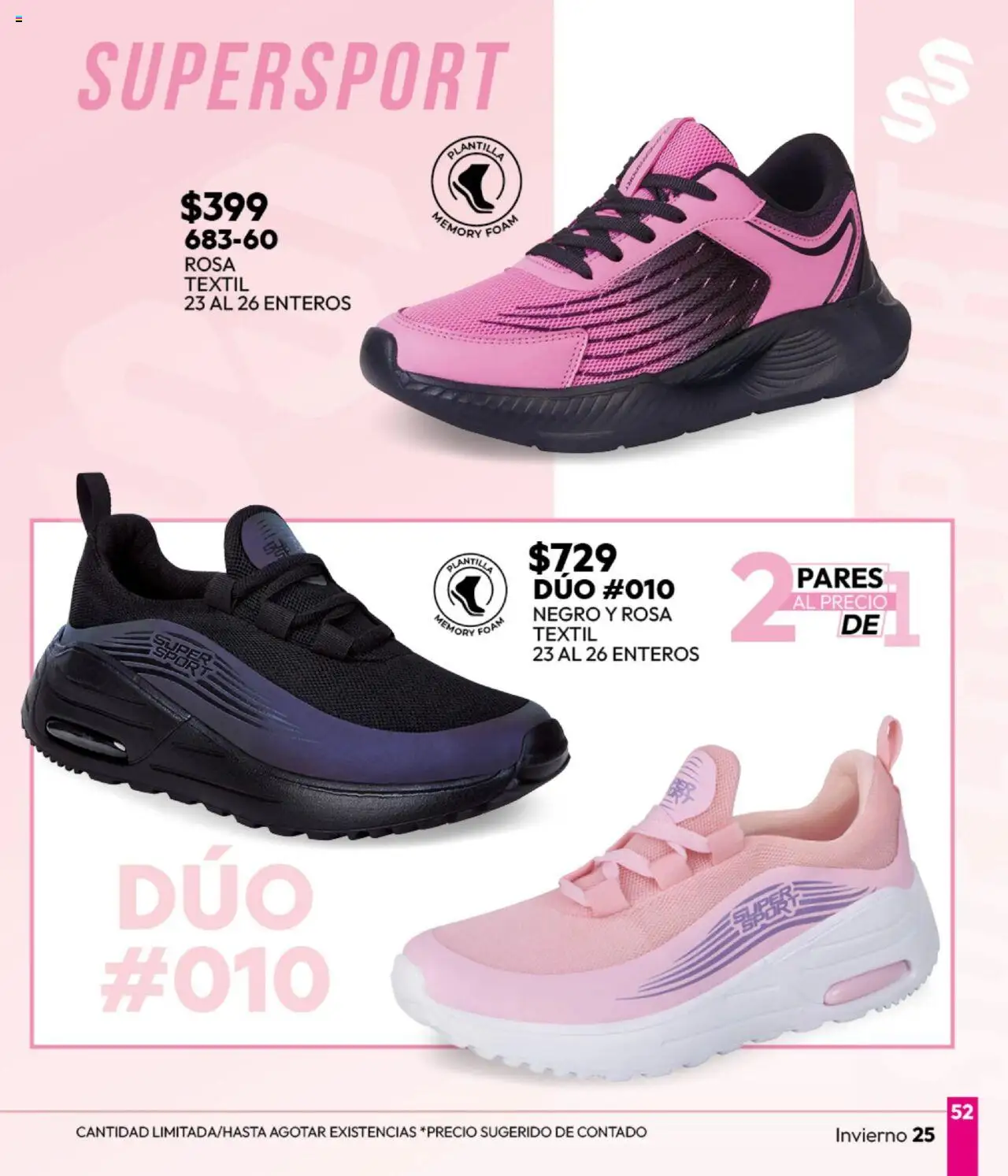 Nuevas ofertas de Cklass válidas en toda la República Mexicana desde el 16.09.2025. ¡Encuentra las mejores ofertas en Cklass - Catálogo Invierno Sportbrands! | Página: 53