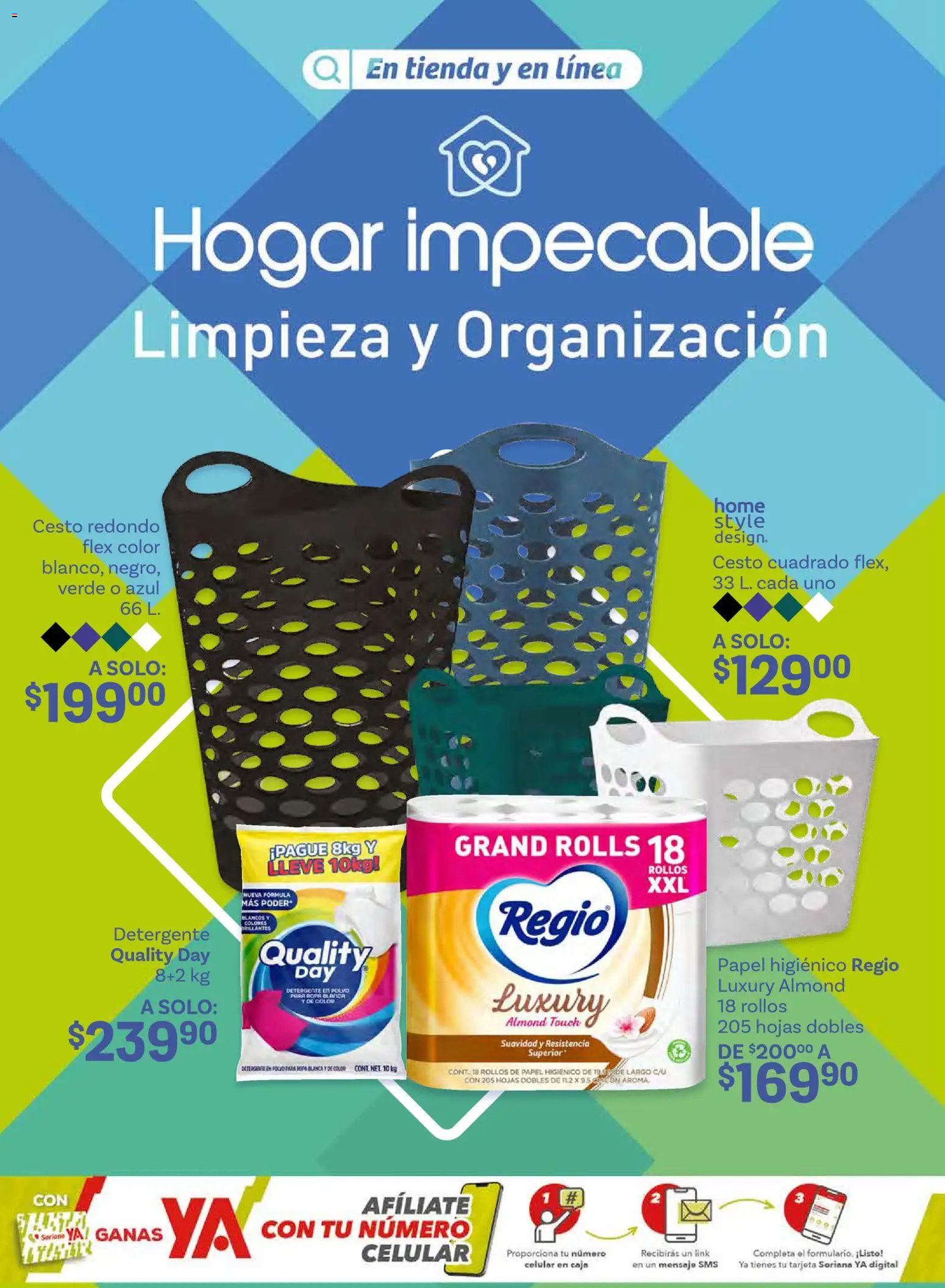 Nuevas ofertas de Soriana válidas en toda la República Mexicana desde el 15.01.2026. ¡Encuentra las mejores ofertas en Soriana - Preciazazaso Súper: Ags, Col, Gto, Jal, Mich! | Página: 8 | Productos: Detergente, Papel higiénico, Ropa, Polvo