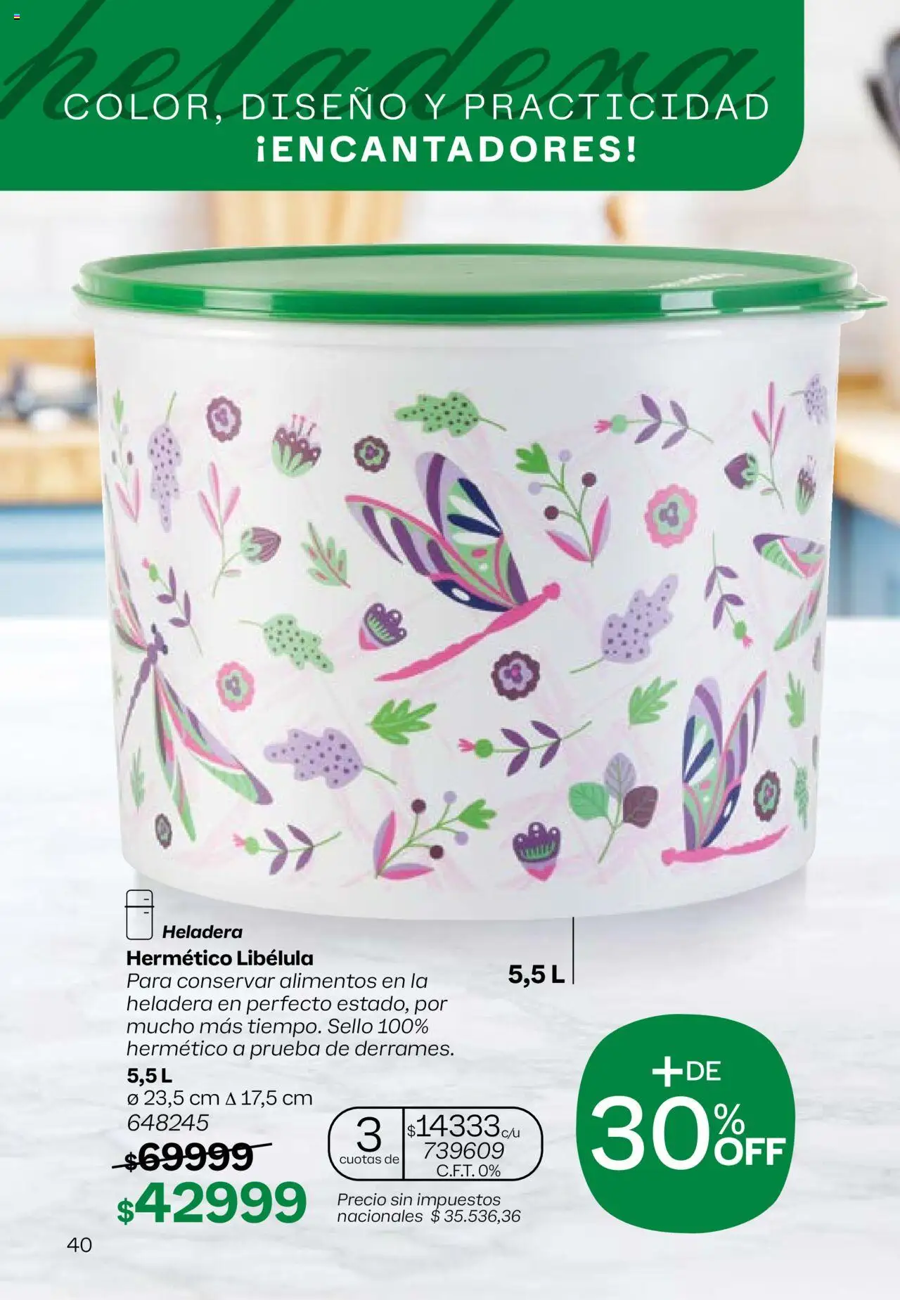 Tupperware - Campaña 17/2025 │ válido desde el 13.10.2025 | Página: 41 | Productos: Heladera