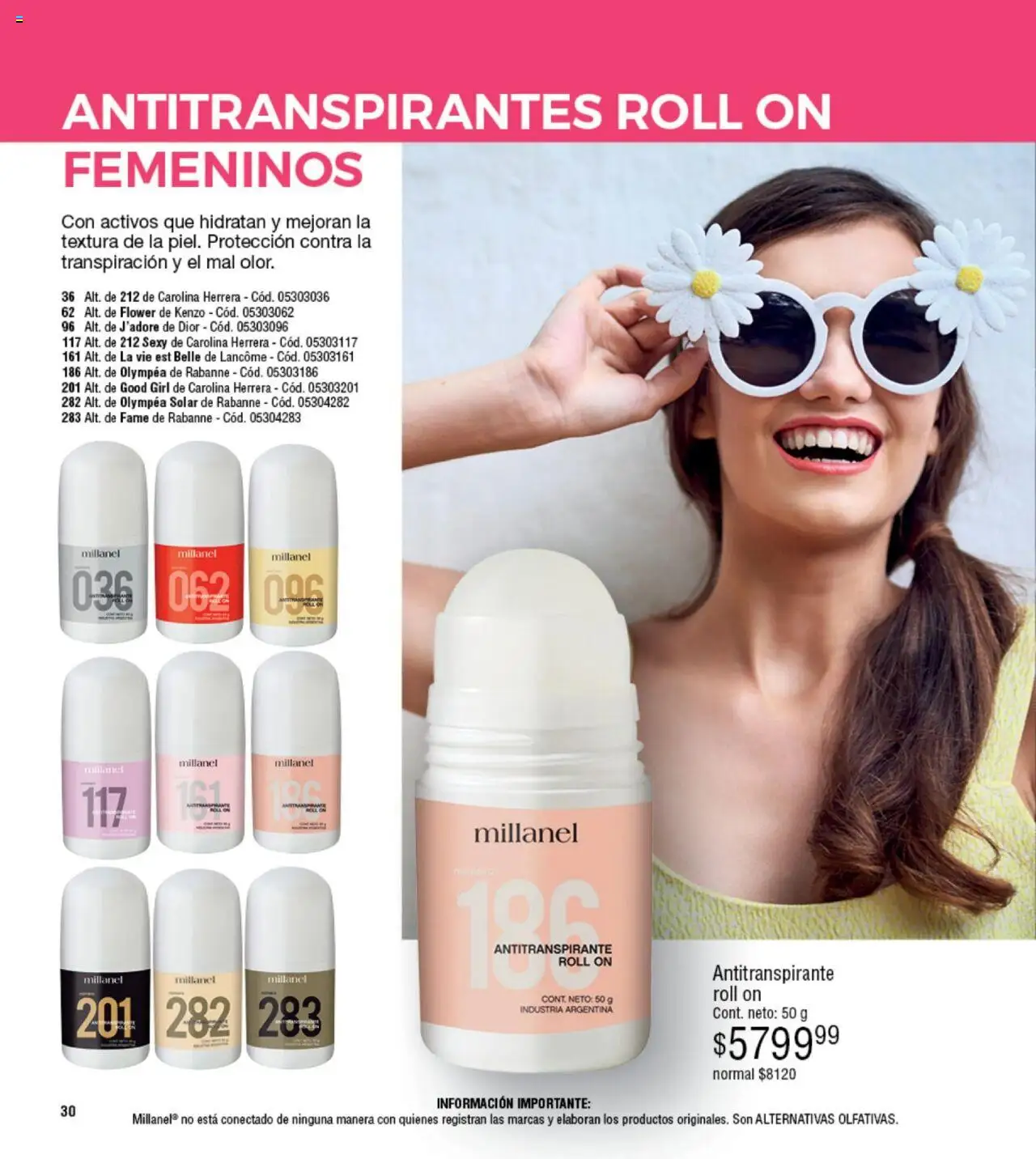 Millanel catálogo │ válido desde el 18.08.2025 | Página: 30 | Productos: Antitranspirante
