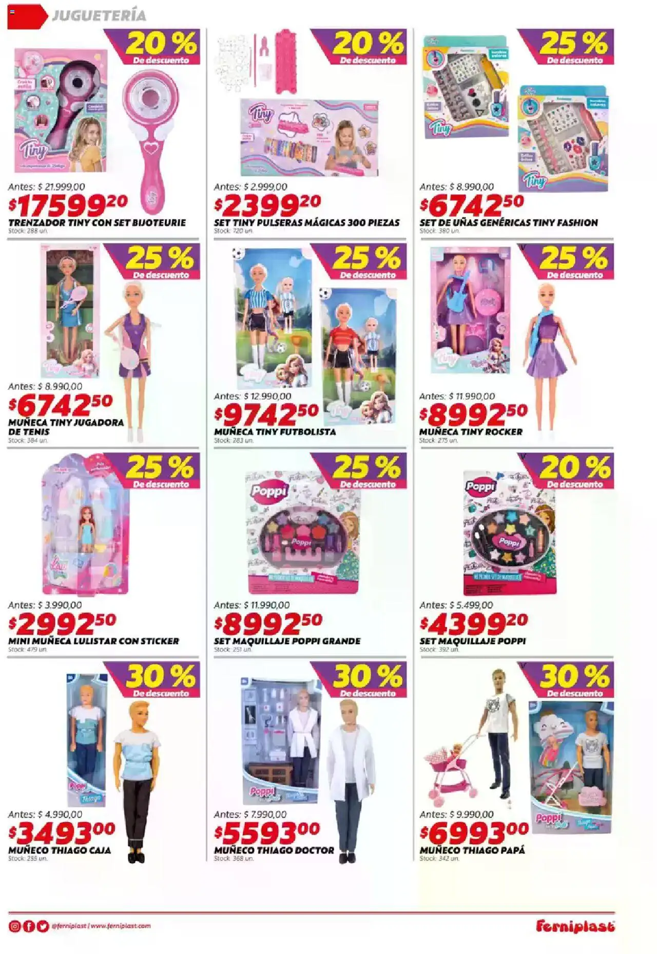Ferniplast catálogo │ válido desde el 07.08.2025 | Página: 7 | Productos: Caja, Papa, Maquillaje