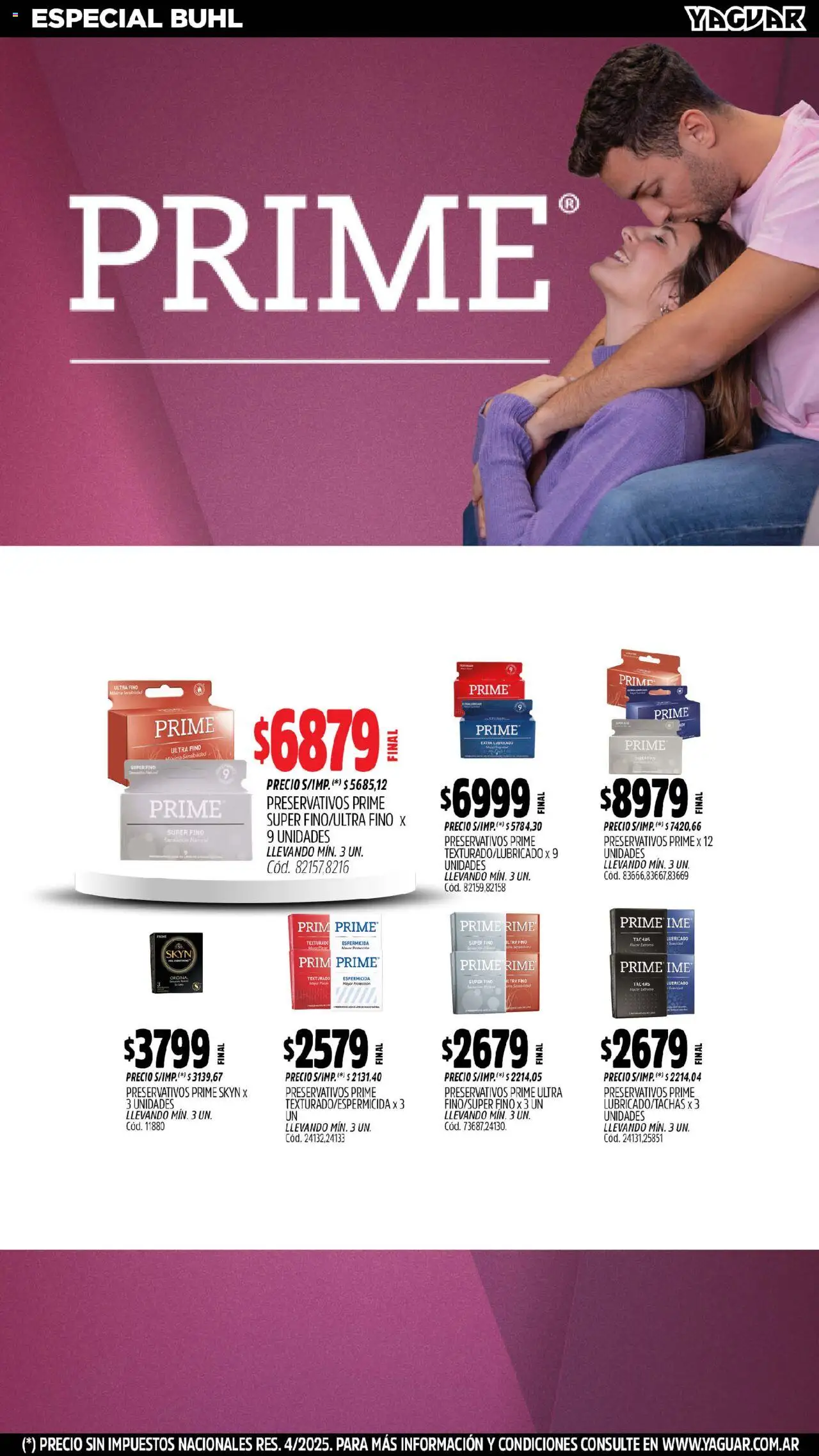 Yaguar catálogo │ válido desde el 18.08.2025 | Página: 27 | Productos: Preservativos