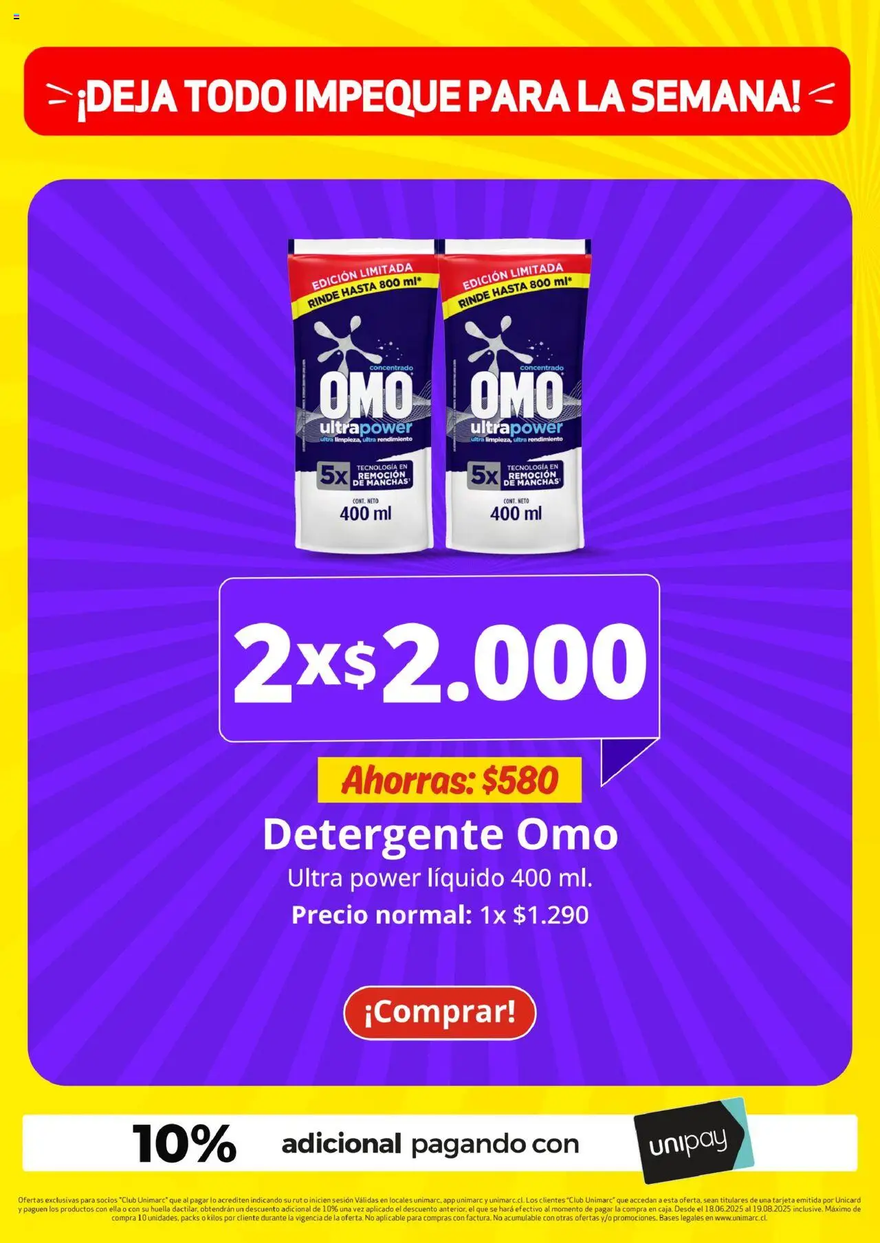 Unimarc ofertas  │ válido desde el 18.06.2025 | Página: 24 | Productos: Detergente
