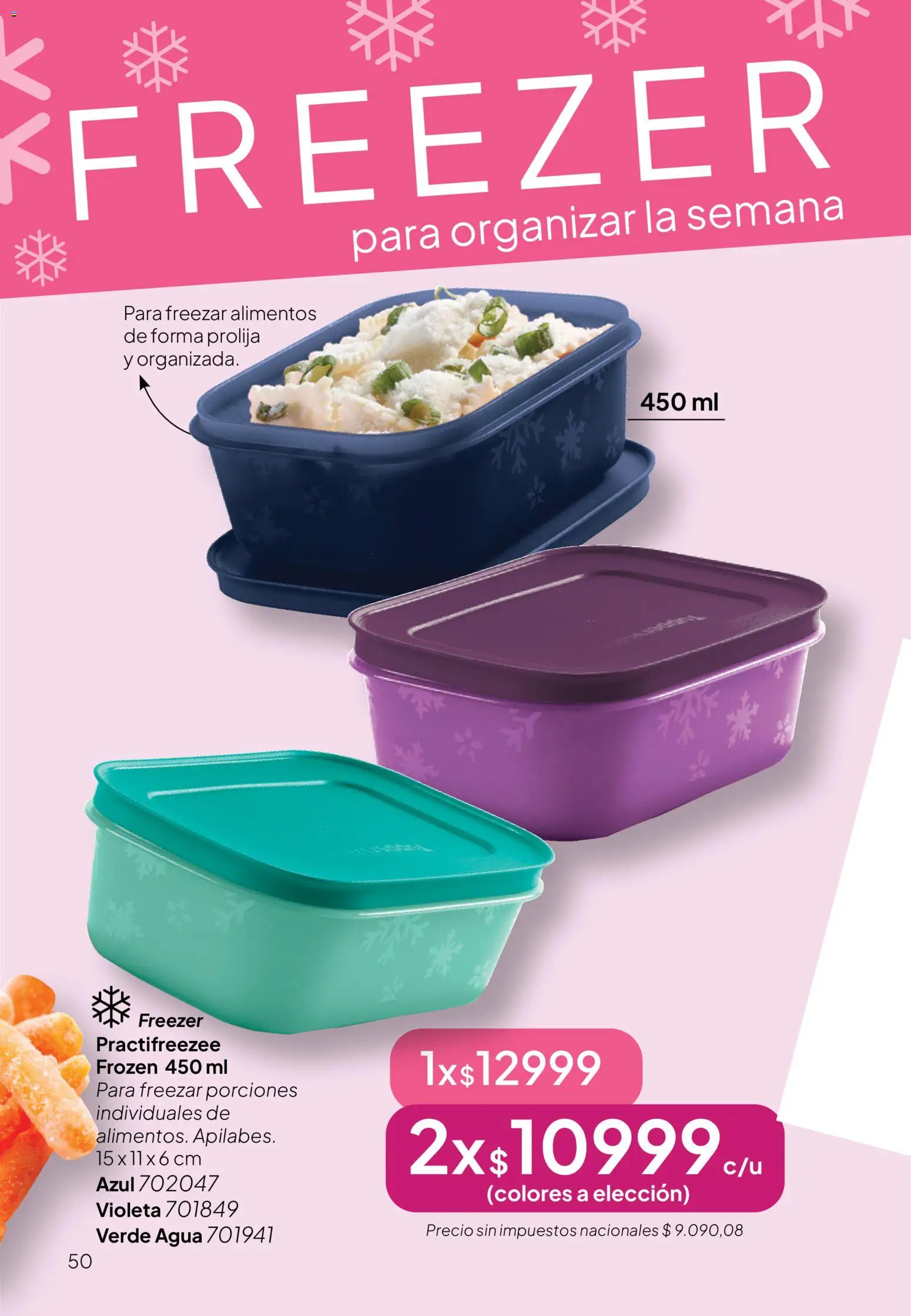 Tupperware Folleto │ válido desde el 28.04.2026 | Página: 51 | Productos: Agua, Freezer