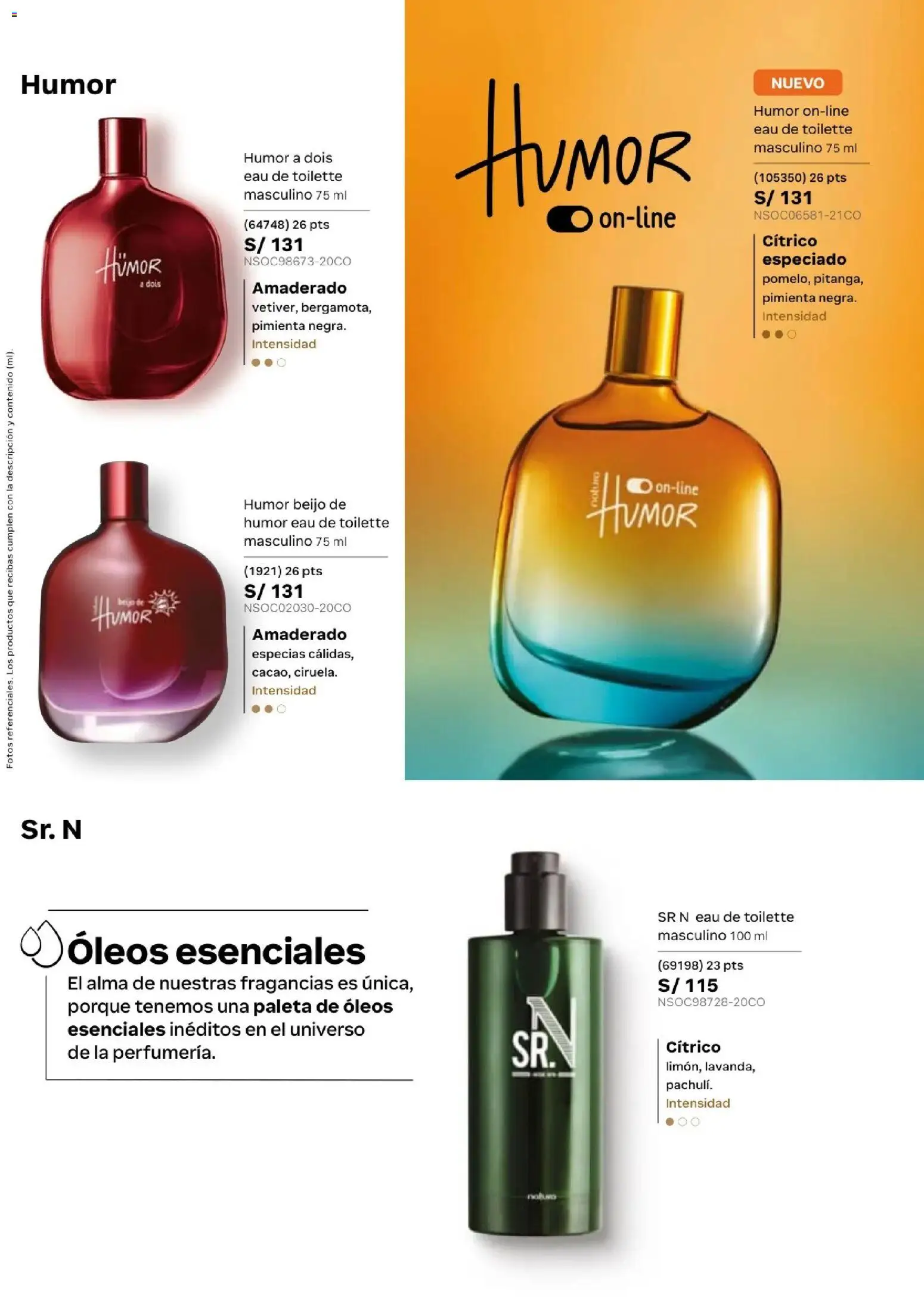 Catálogo Natura válido desde 20.02.2026 | Página: 28 | Productos: EAU de Toilette