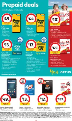 Preview of Coles  Catalogue  - valid from 25.12.2025 | Page: 39 | Products: Device, Camera, Mobile