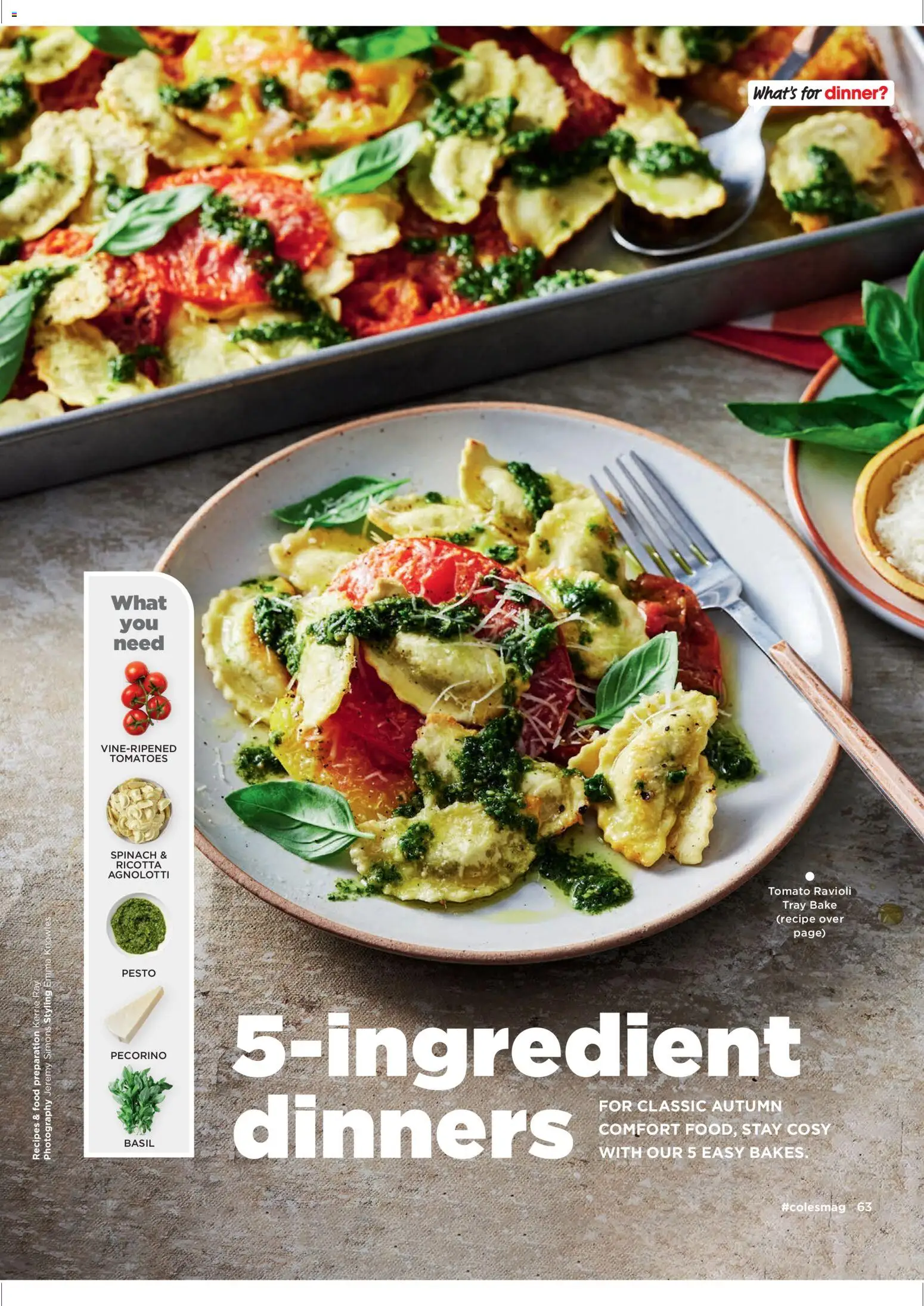 Coles catalogue - valid from 02.04.2026 | Page: 63 | Products: Tomatoes, Spinach