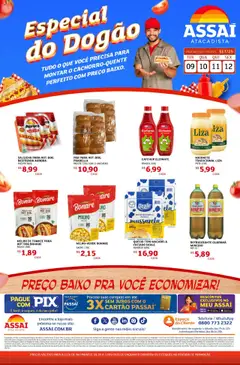 Encarte Assaí Atacadista - GO - Pré-Visualização do folheto da loja Assaí Atacadista, válido de 09.09.2025