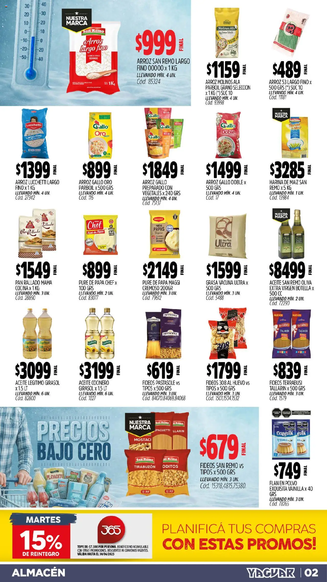 Yaguar - Parque Chacabuco │ válido desde el 02.06.2025 | Página: 2 | Productos: Papa, Aceite, Polvo, Pan rallado