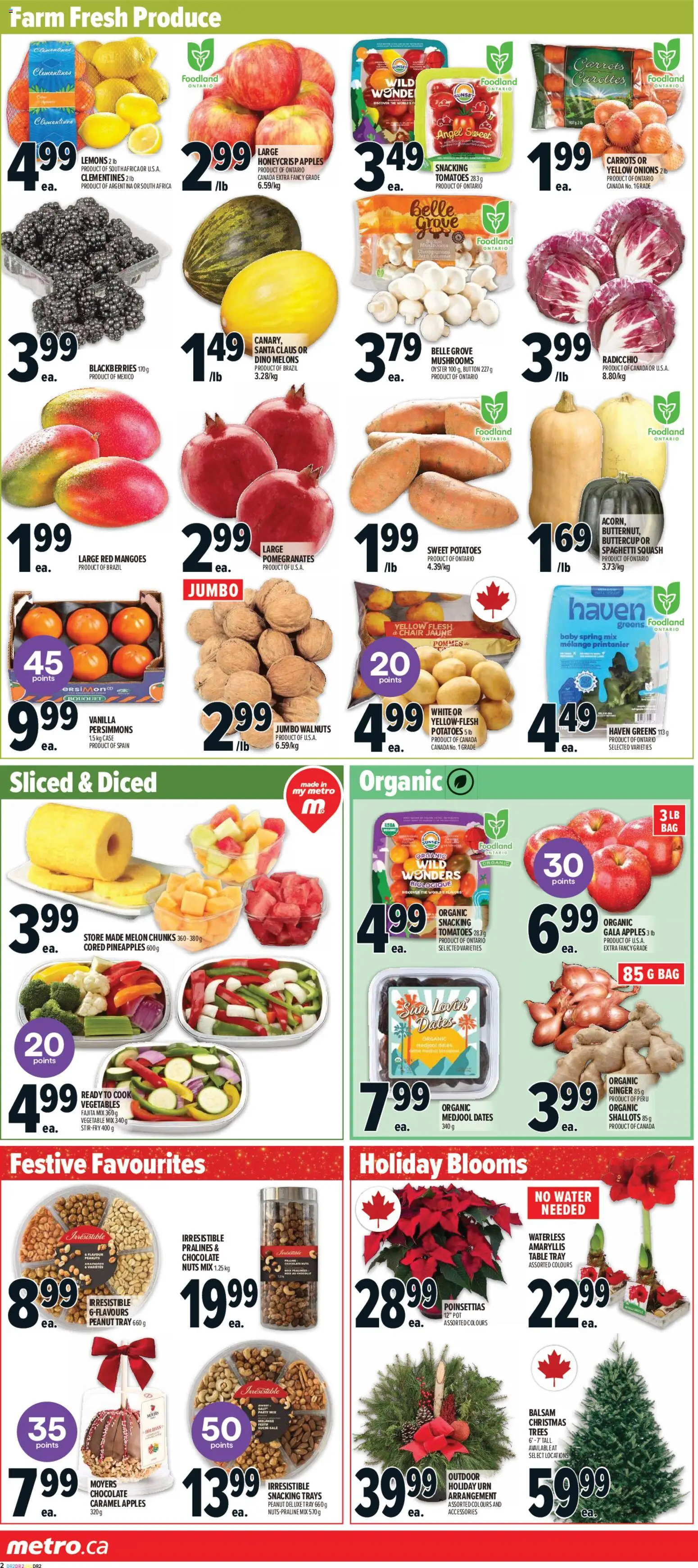Metro flyer valid from 27.11.2025 | Page: 6 | Products: Nuts, Potatoes, Chocolate, Tomatoes
