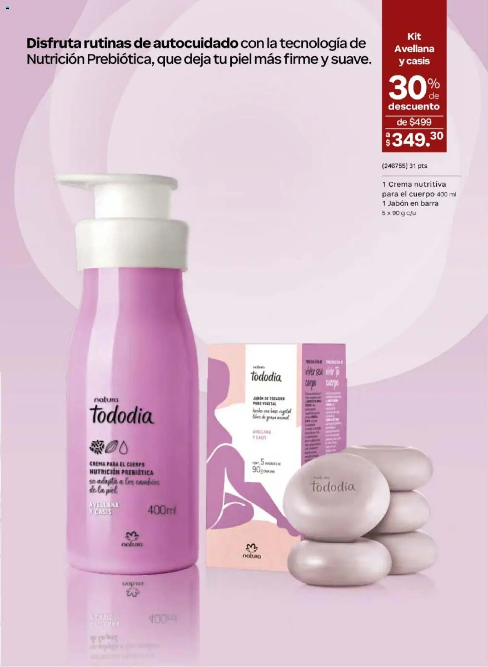 Nuevas ofertas de Natura válidas en toda la República Mexicana desde el 13.03.2026. ¡Encuentra las mejores ofertas en Natura campaña 5 2026! | Página: 98 | Productos: Crema, Barra, Jabón