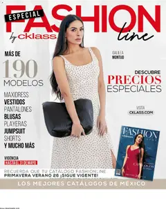 Vista previa de Cklass catálogo Especial Fashionline, nuevo folleto de la tienda, válido en México a partir del 06.02.2026