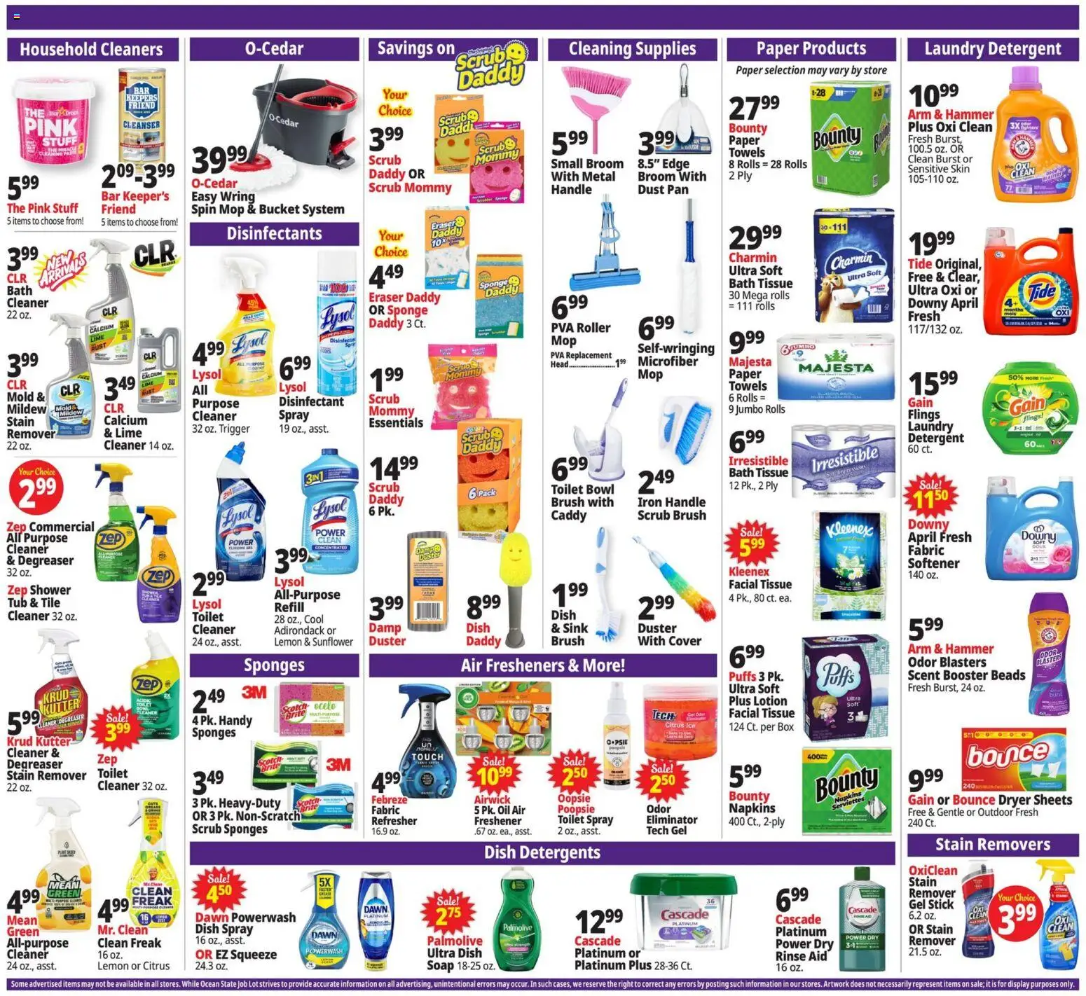 Ocean State Job Lot Weekly Ad - valid from 15.01.2026 | Page: 14 | Products: Box, Bath, Pan, Brush