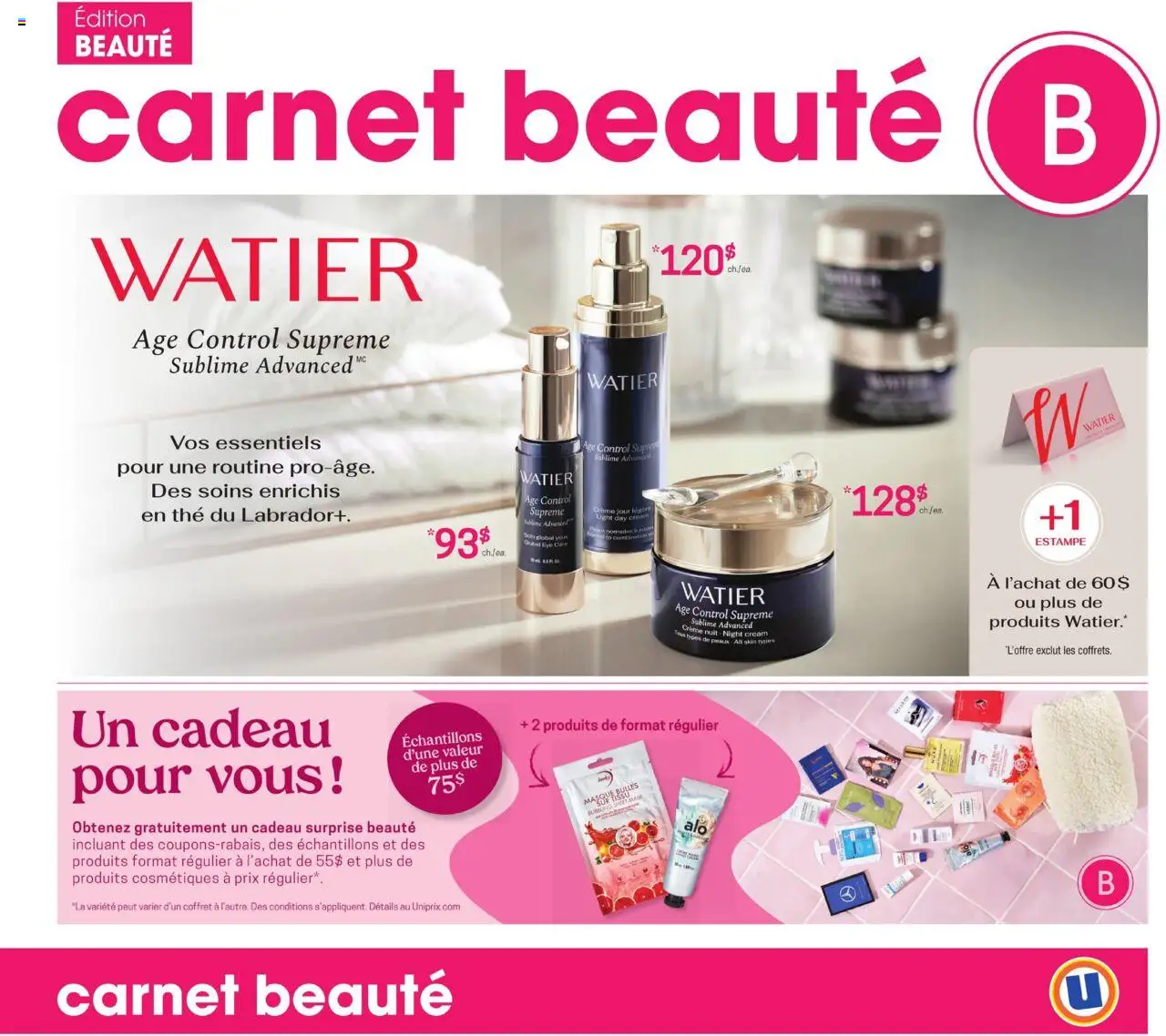 Uniprix flyer valid from 11.09.2025 | Page: 1 | Products: Cream, Mask