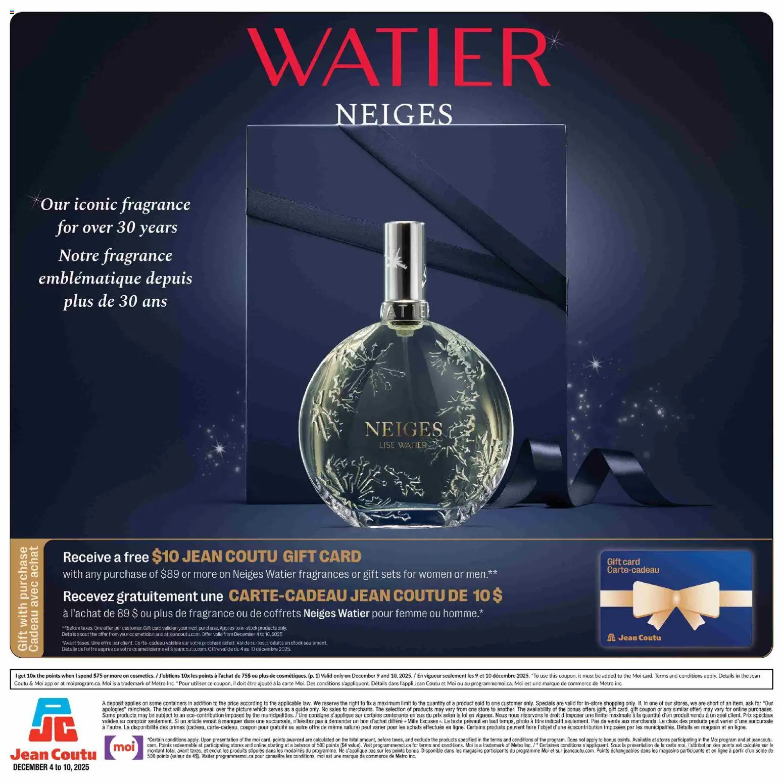 Jean Coutu flyer valid from 04.12.2025 | Page: 4 | Products: Fragrance