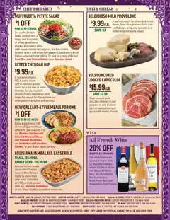 Preview of Central Market weekly ads valid from 22.04.2026 | Page: 8 | Products: Peppers, Staple, Wine, Pork
