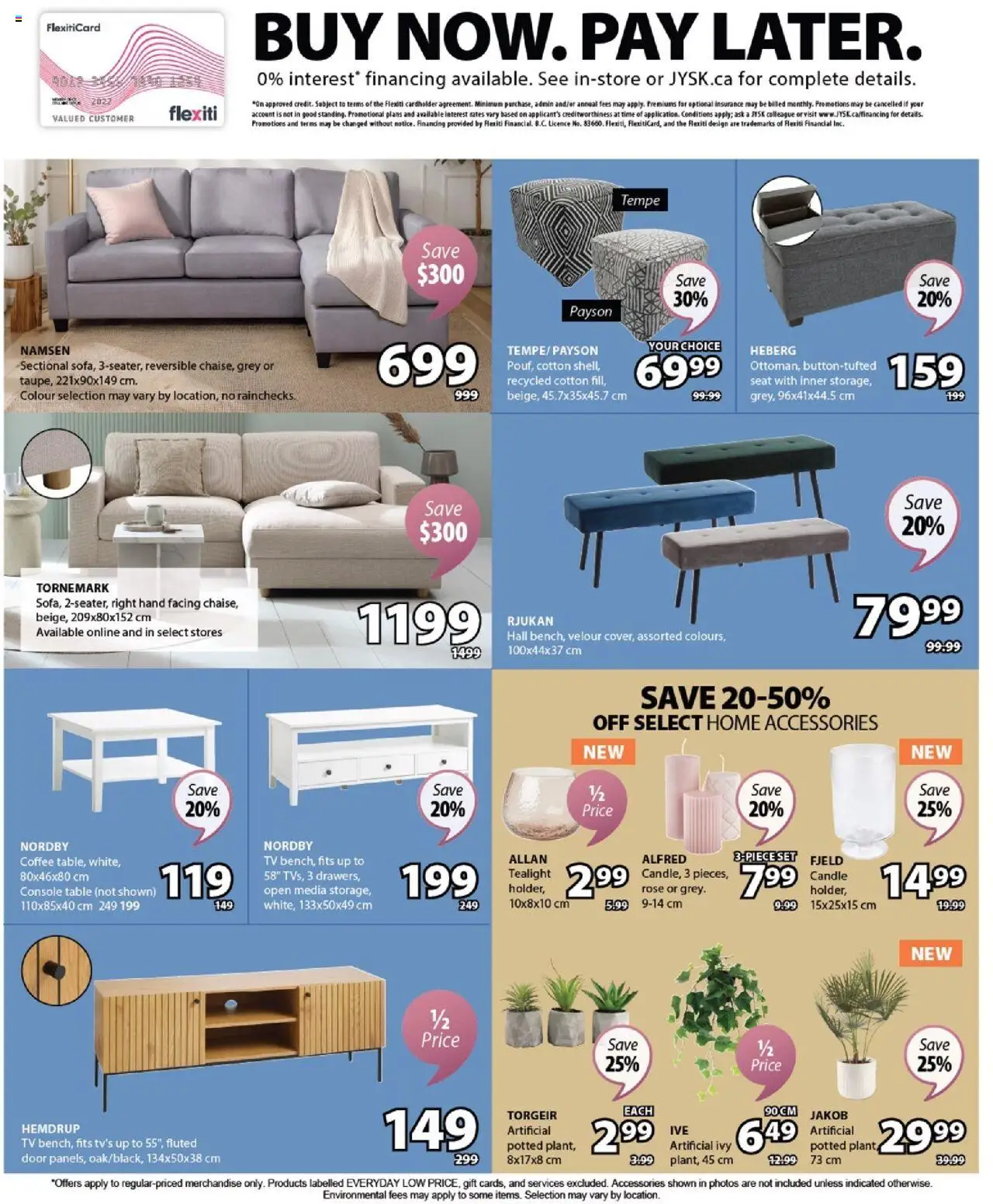 JYSK flyer valid from 11.09.2025 | Page: 10 | Products: Tv, Table, Coffee
