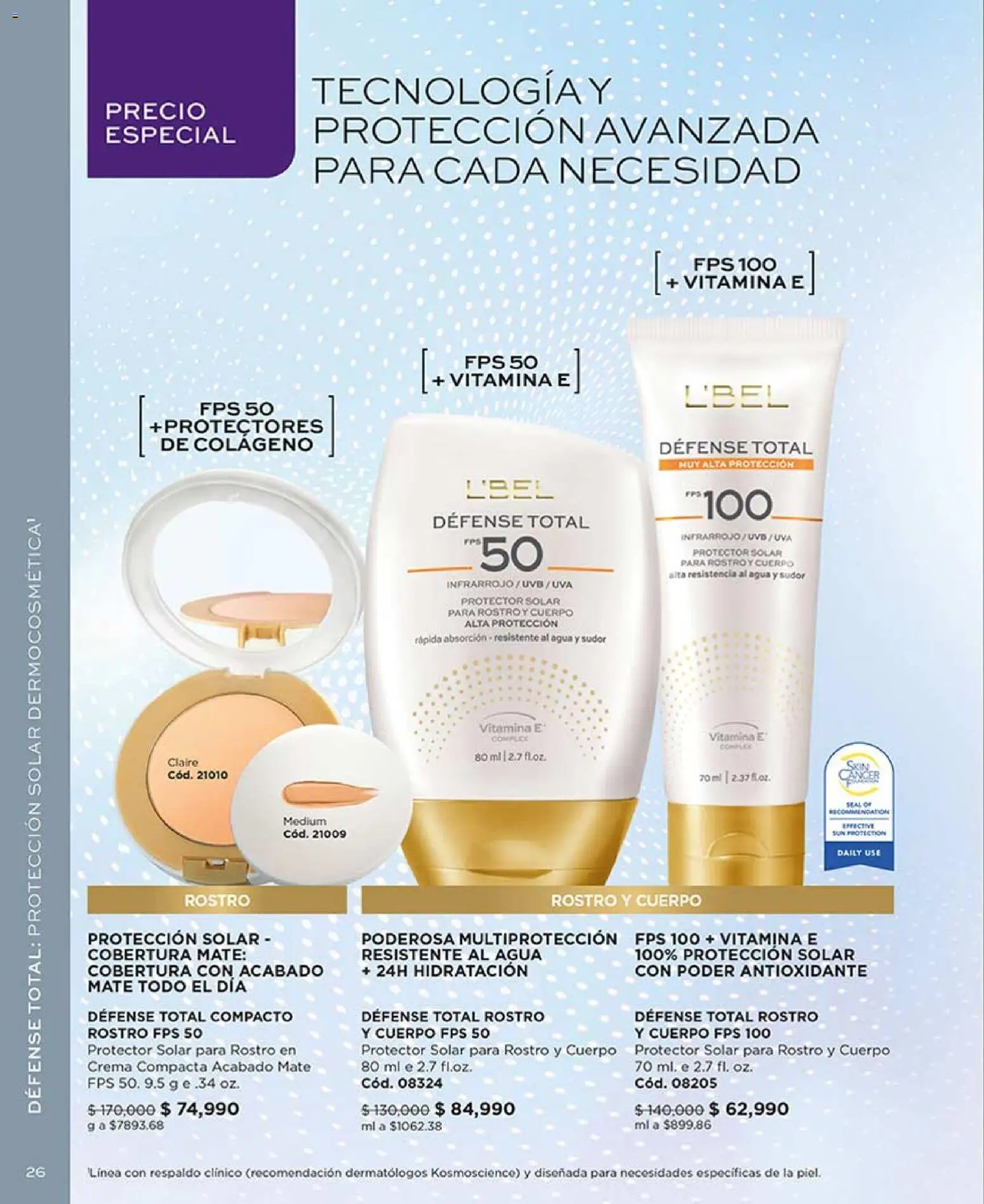 L'Bel revista - valida desde el 13.03.2026 | Página: 26 | Productos: Agua, Crema, Uva, Protector solar