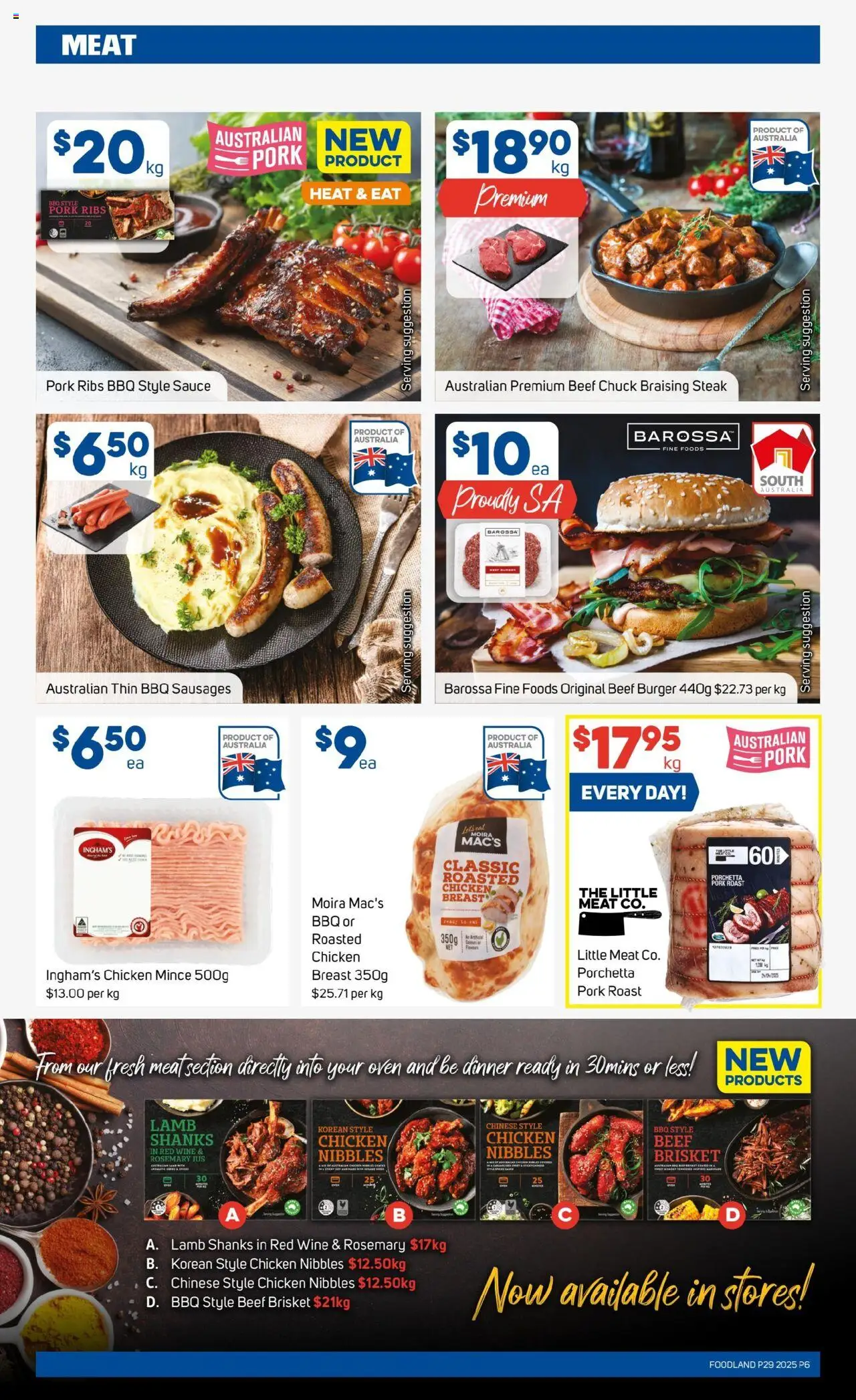 Foodland catalogue - valid from 16.07.2025 | Page: 6 | Products: Wine, Pork, Lamb, Sauce