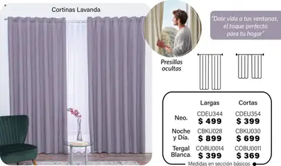 Vista previa de Colchas Concord - Catálogo, nuevo folleto de la tienda, válido en México a partir del 01.08.2025 | Página: 819 | Productos: Cortinas